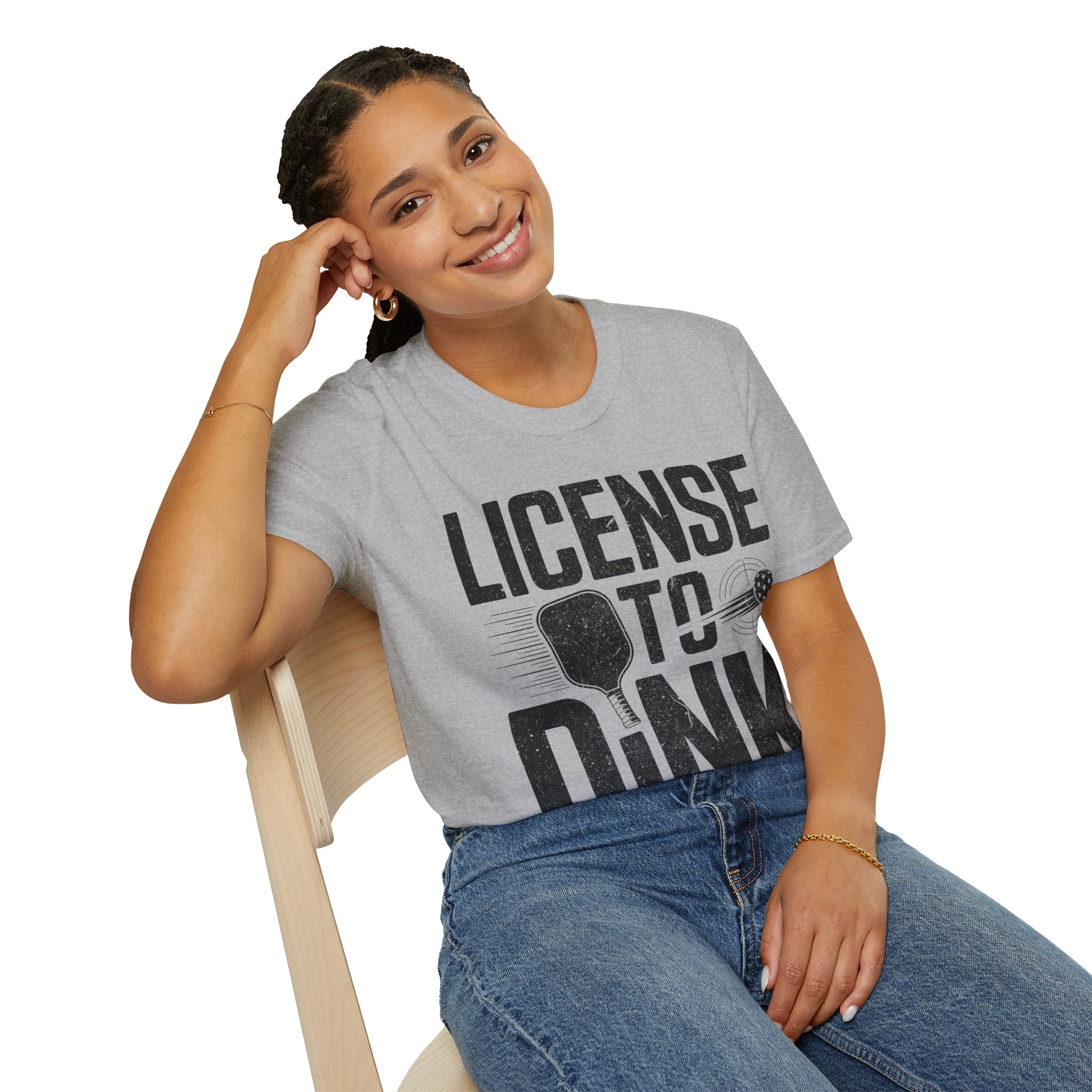 License to Dink - Pickleball Player T-Shirt