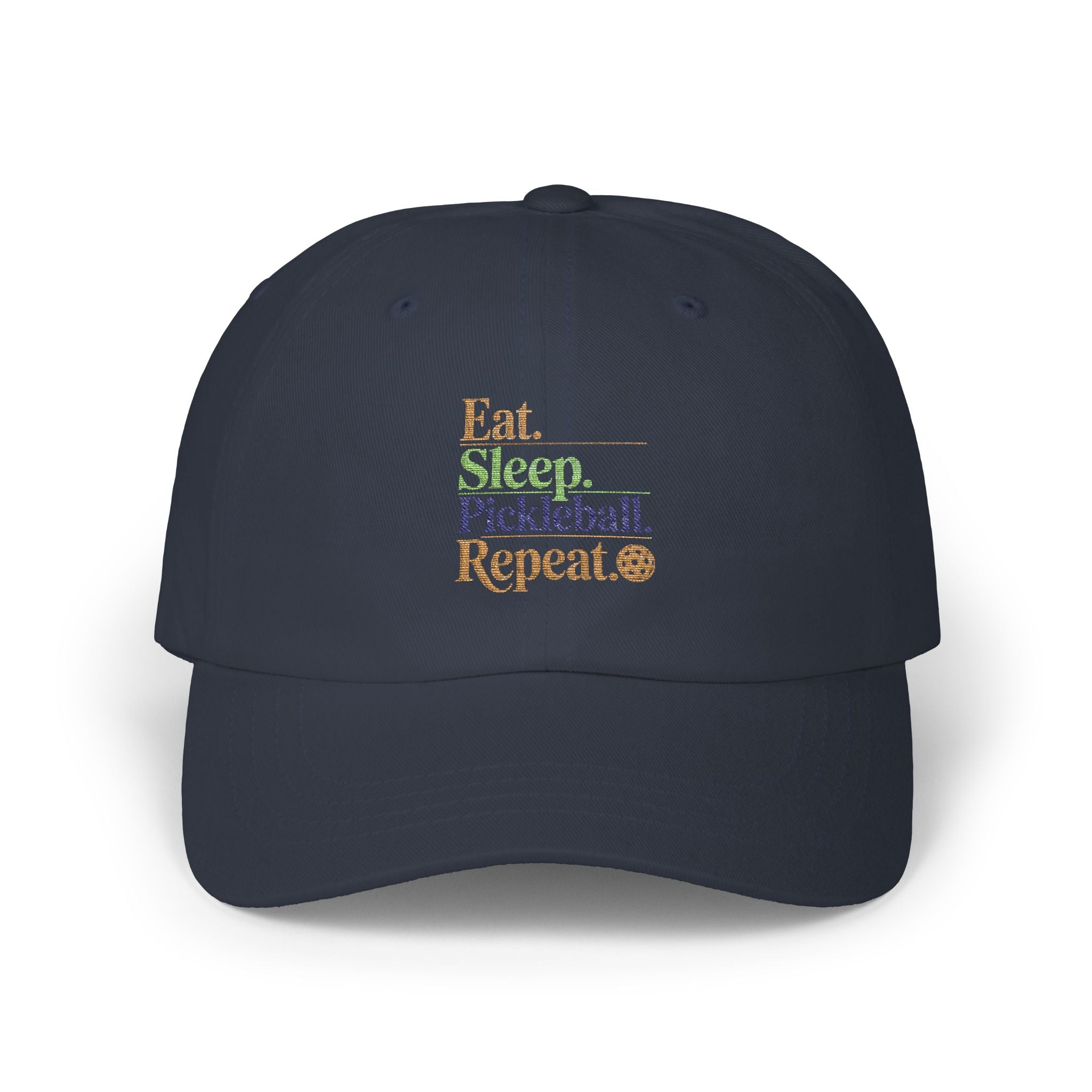 Eat Sleep Pickleball Repeat Classic Dad Cap