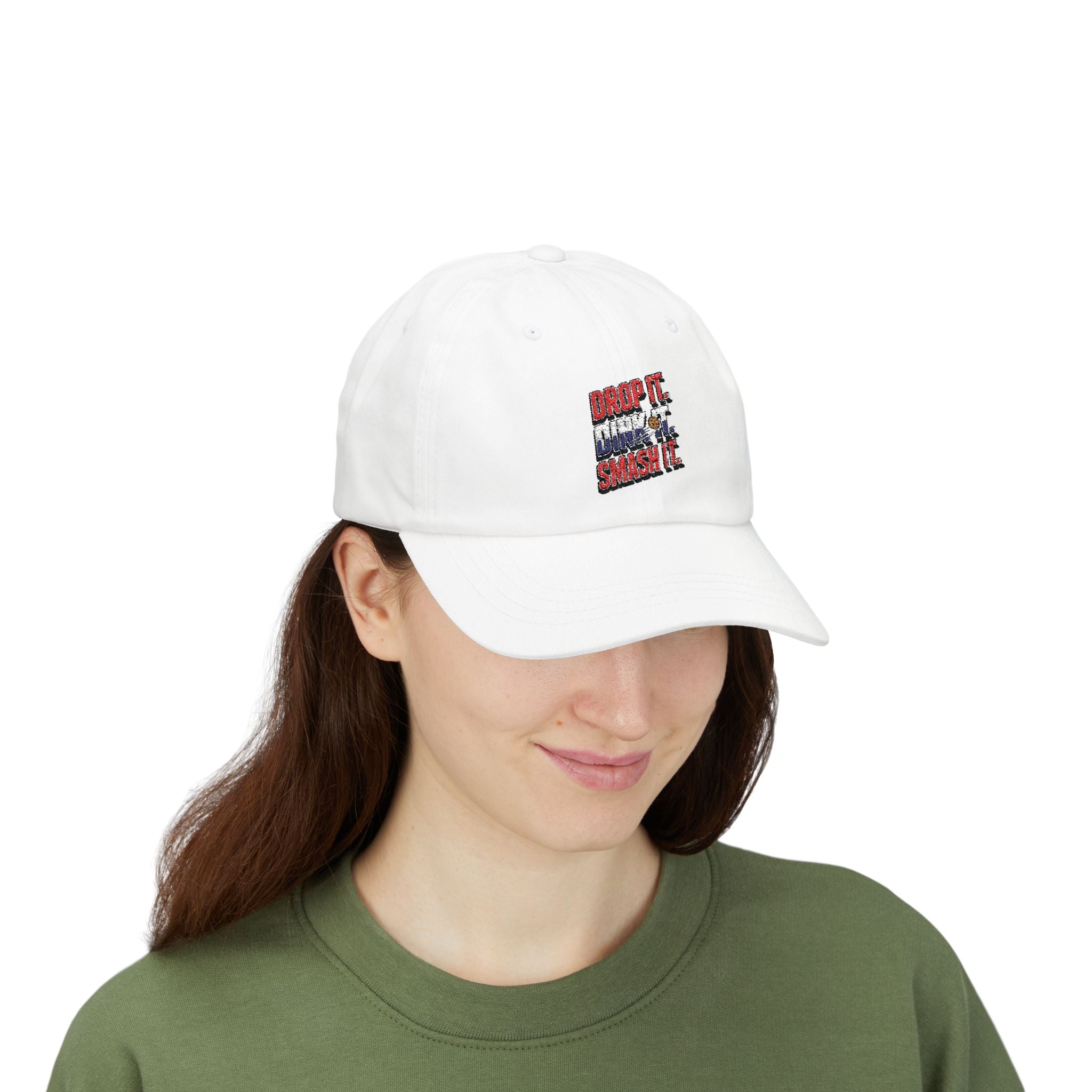 Drop it Dink it Smash it Classic Dad Cap