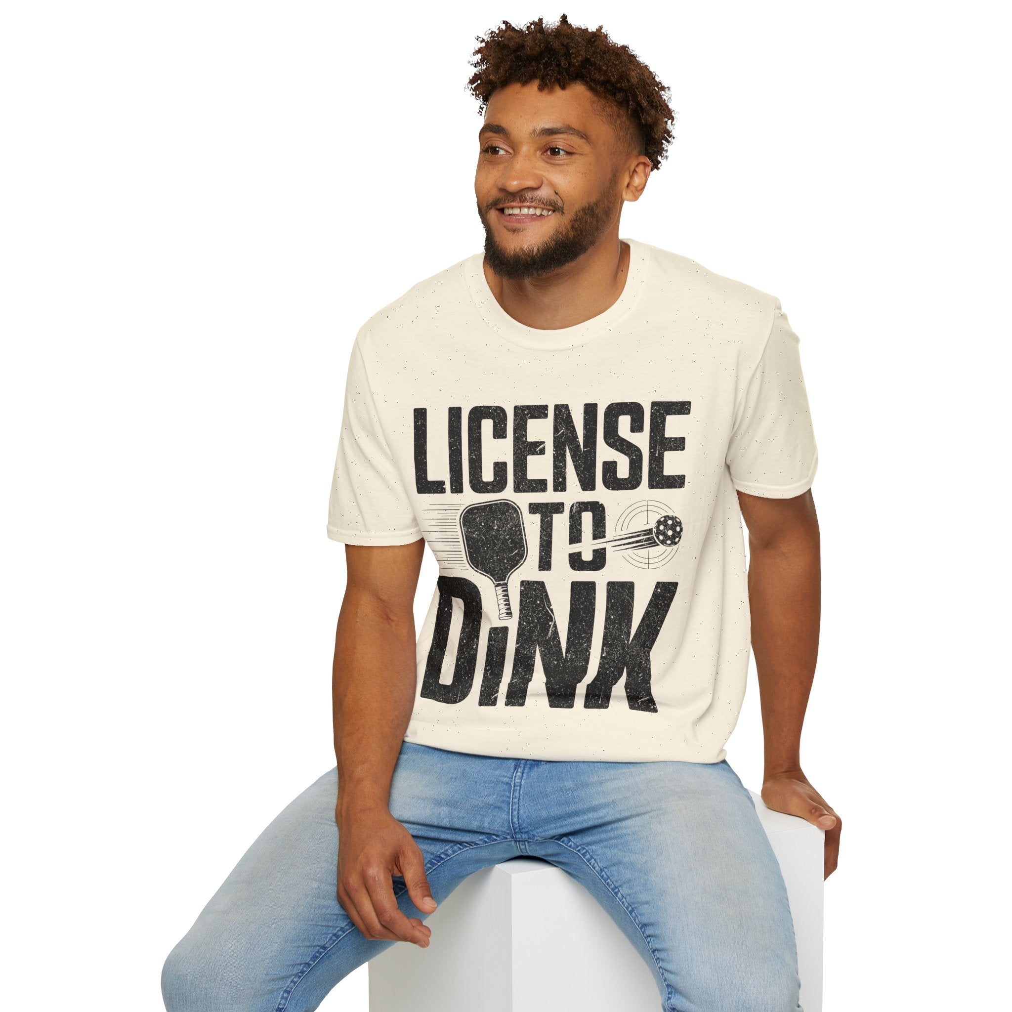 License to Dink - Pickleball Player T-Shirt