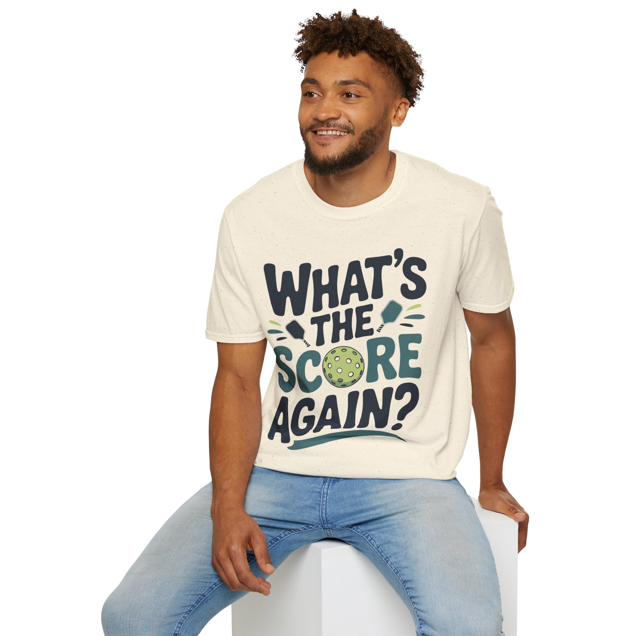 What´s the Score Again - Pickleball Humor T-Shirt