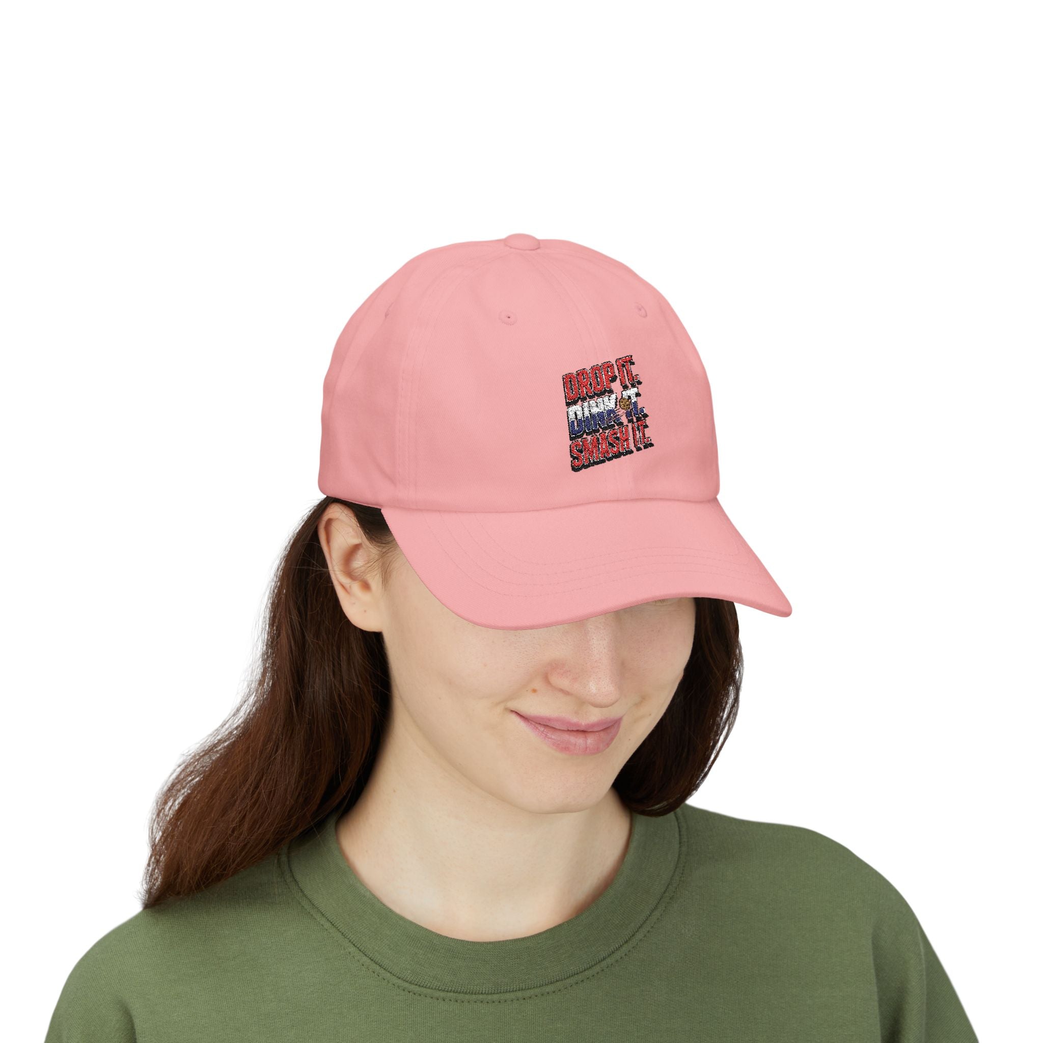 Drop it Dink it Smash it Classic Dad Cap