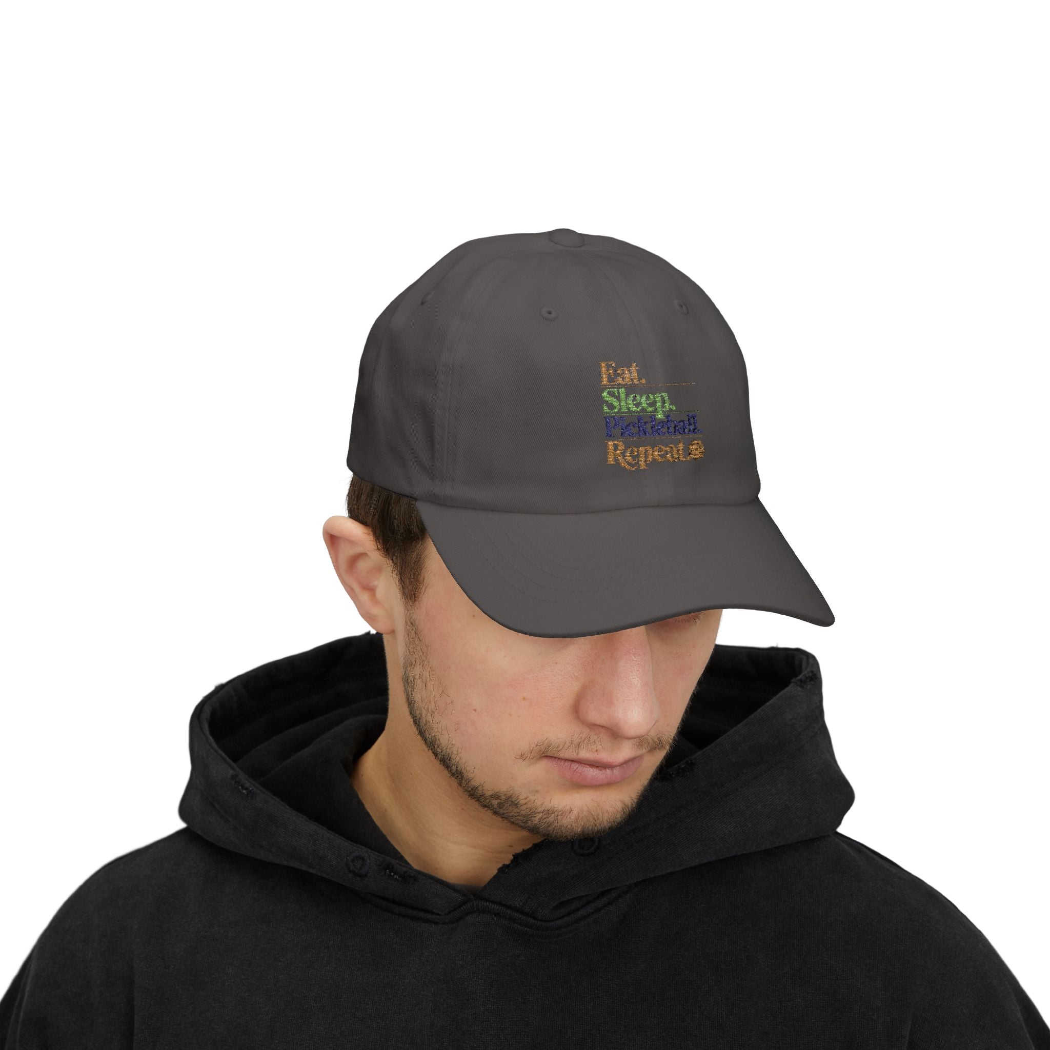 Eat Sleep Pickleball Repeat Classic Dad Cap