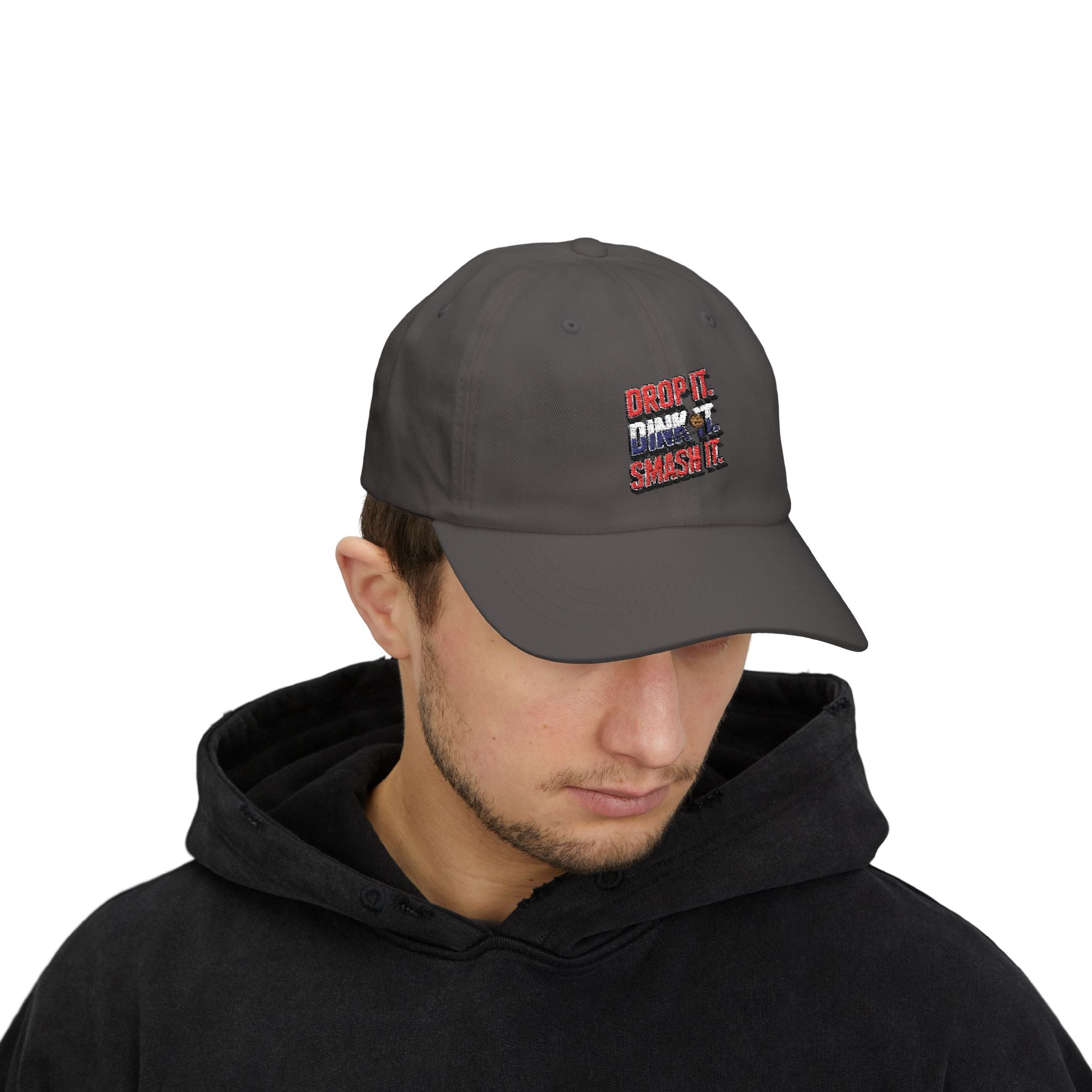 Drop it Dink it Smash it Classic Dad Cap