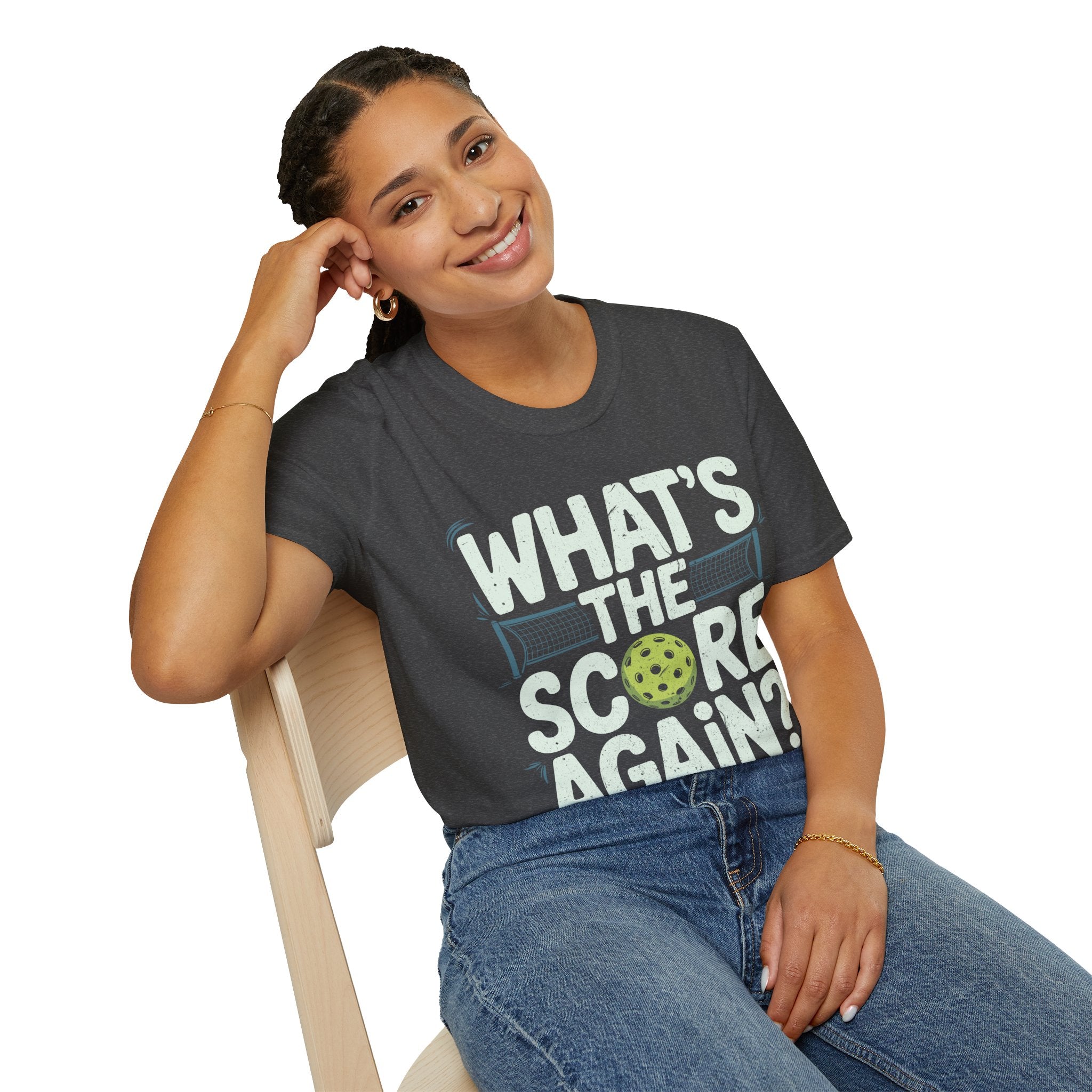 What´s the Score Again - Pickleball Humor T-Shirt