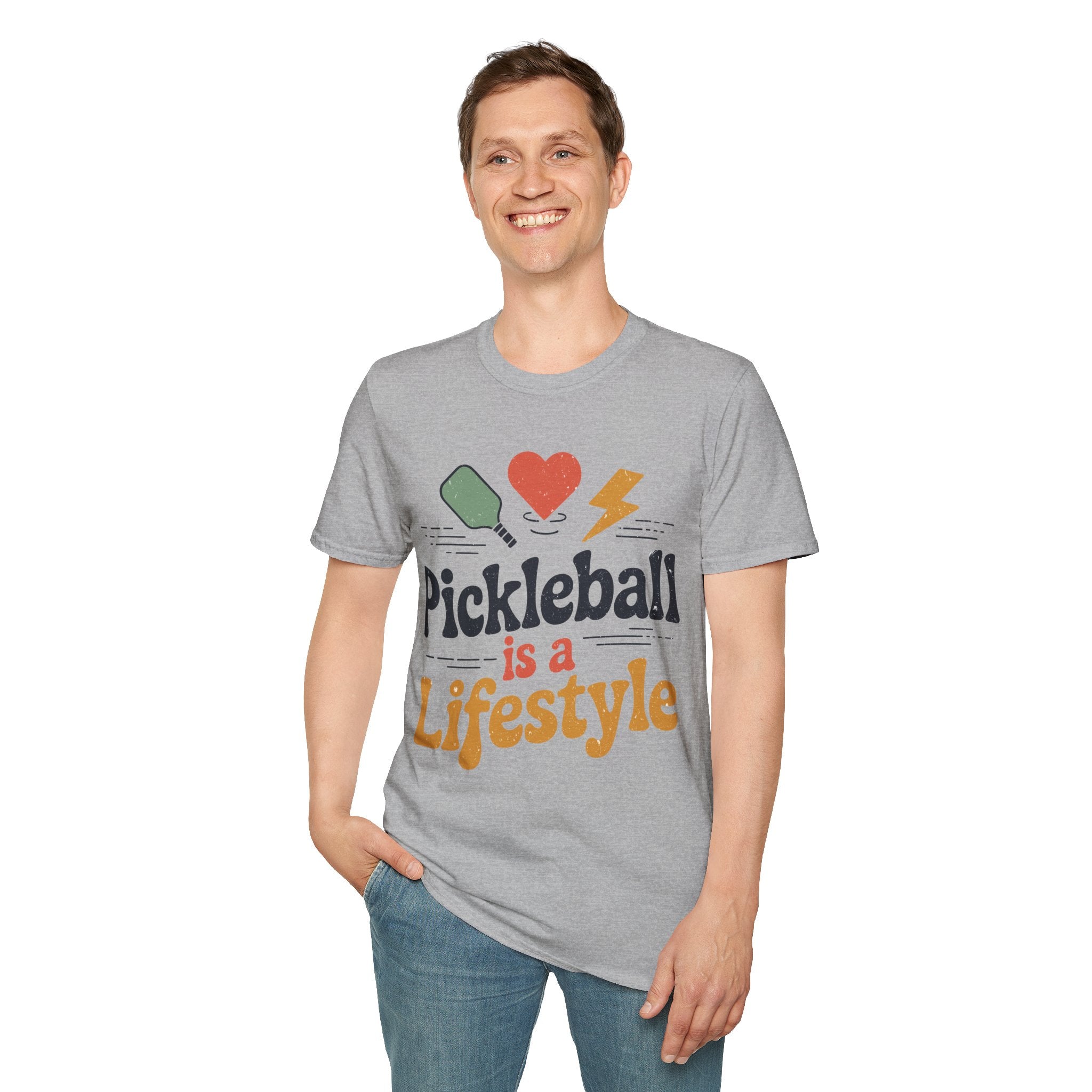 Pickleball is a Lifestyle - Sporty Tee for Fans