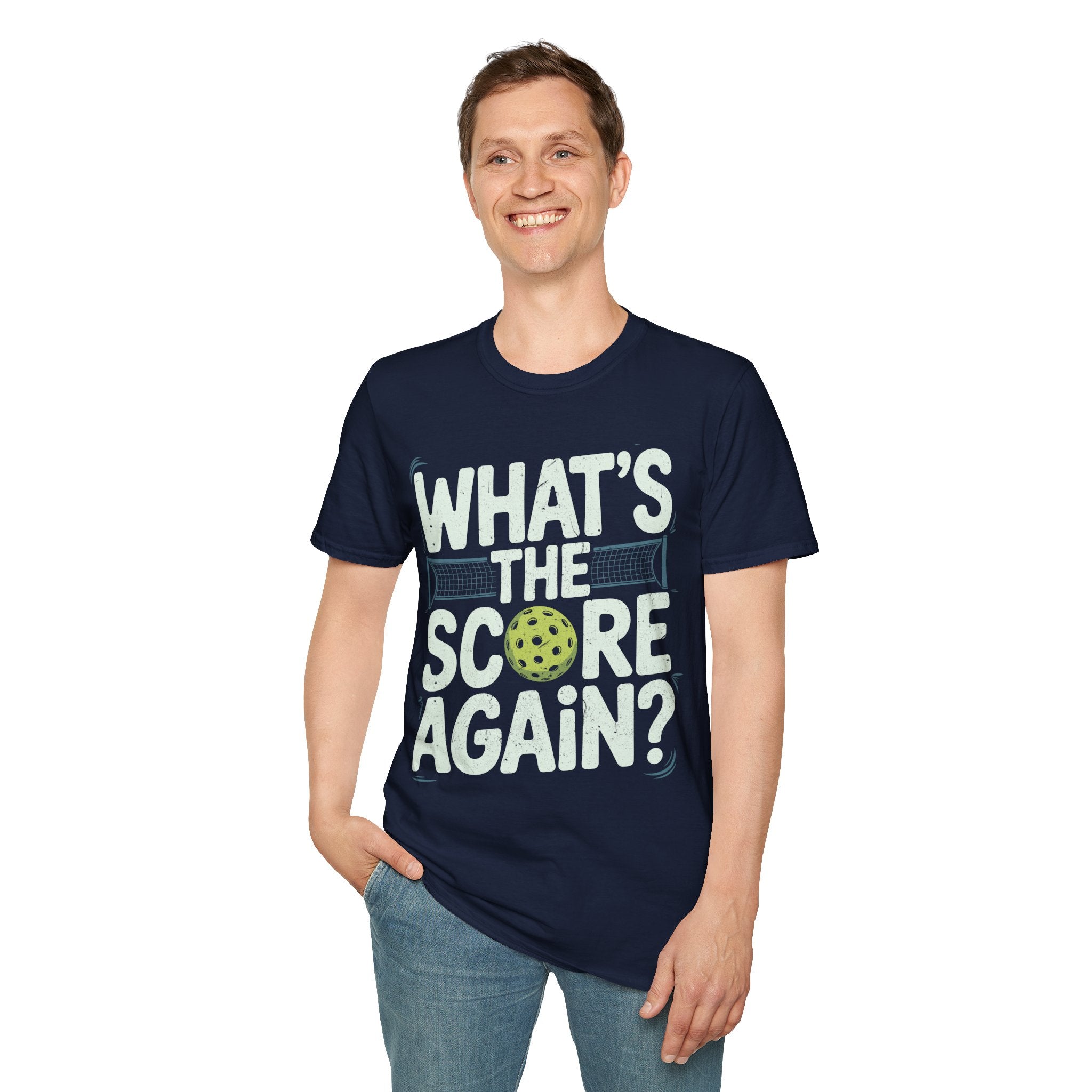 What´s the Score Again - Pickleball Humor T-Shirt