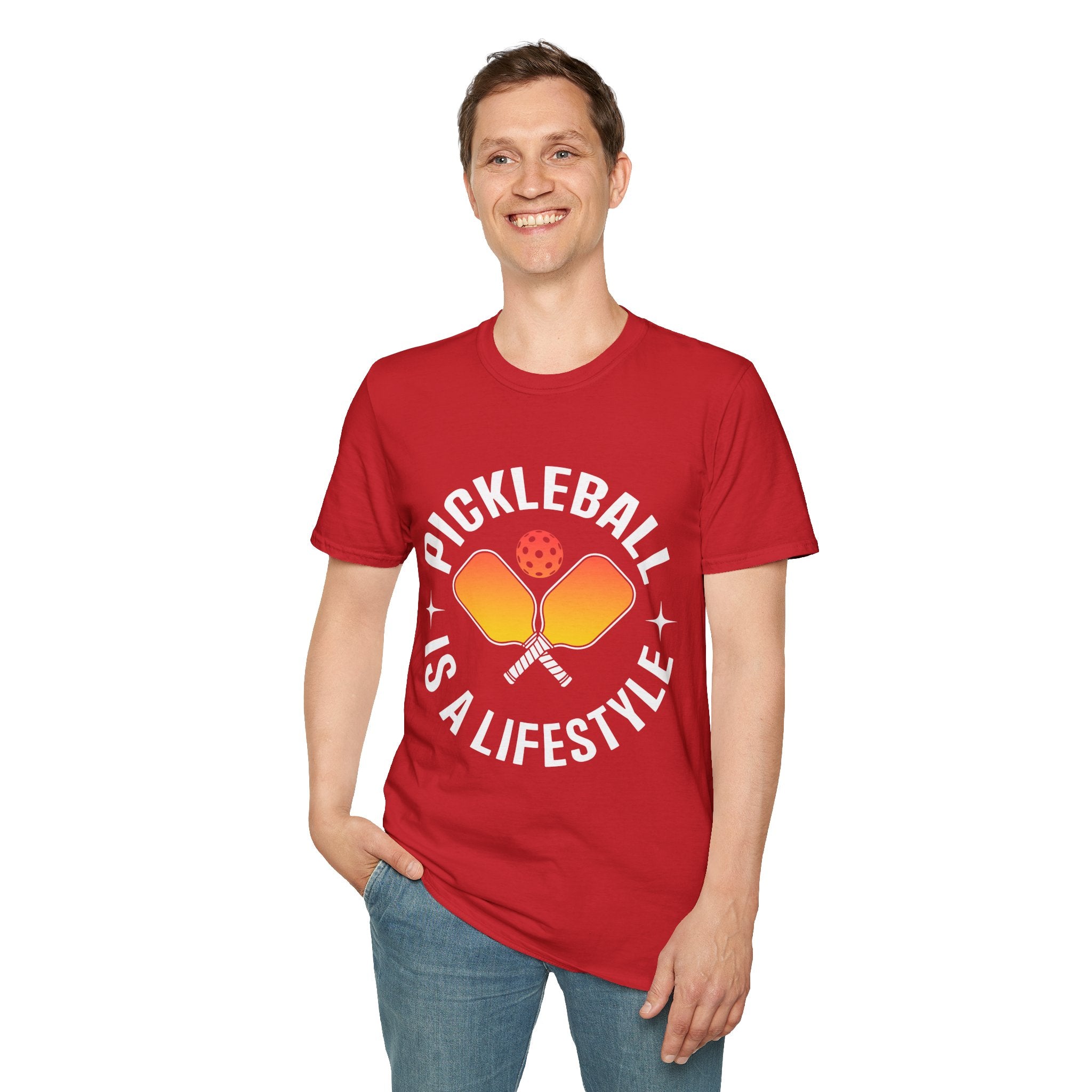 Pickleball is a Lifestyle - Sporty Tee for Fans