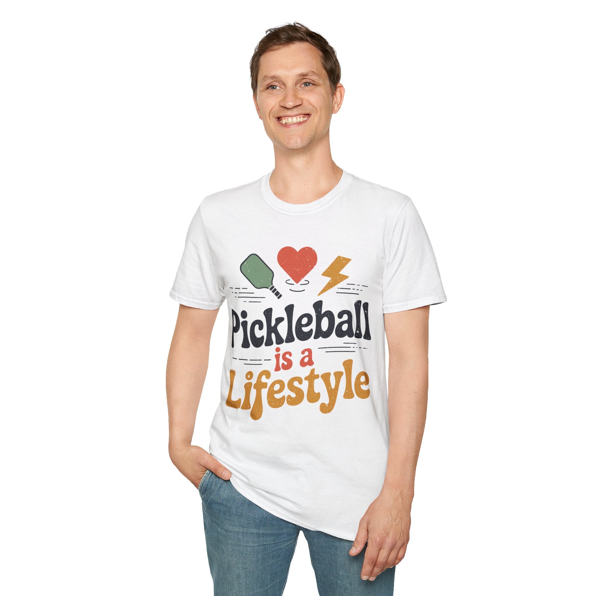 Pickleball is a Lifestyle - Sporty Tee for Fans