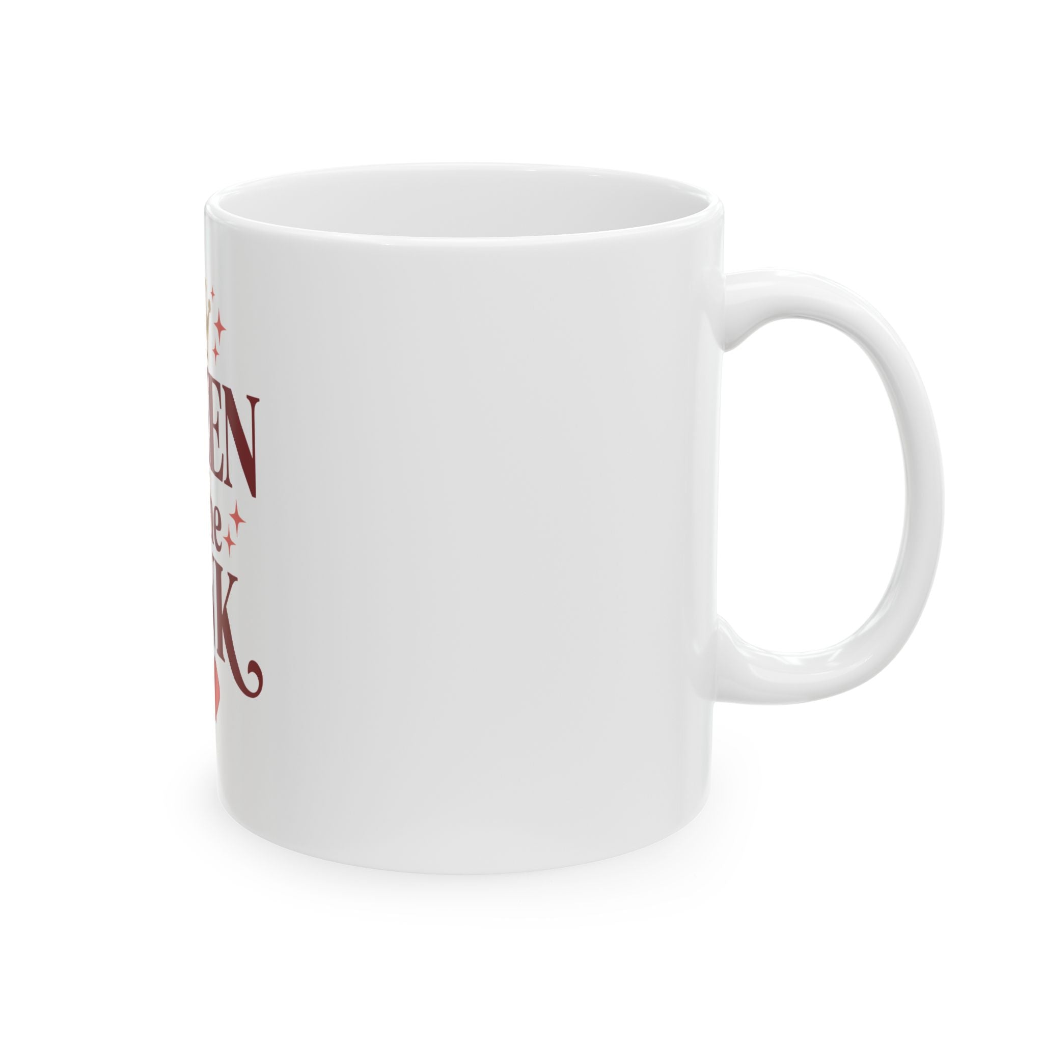 Queen of the Dink Ceramic Mug