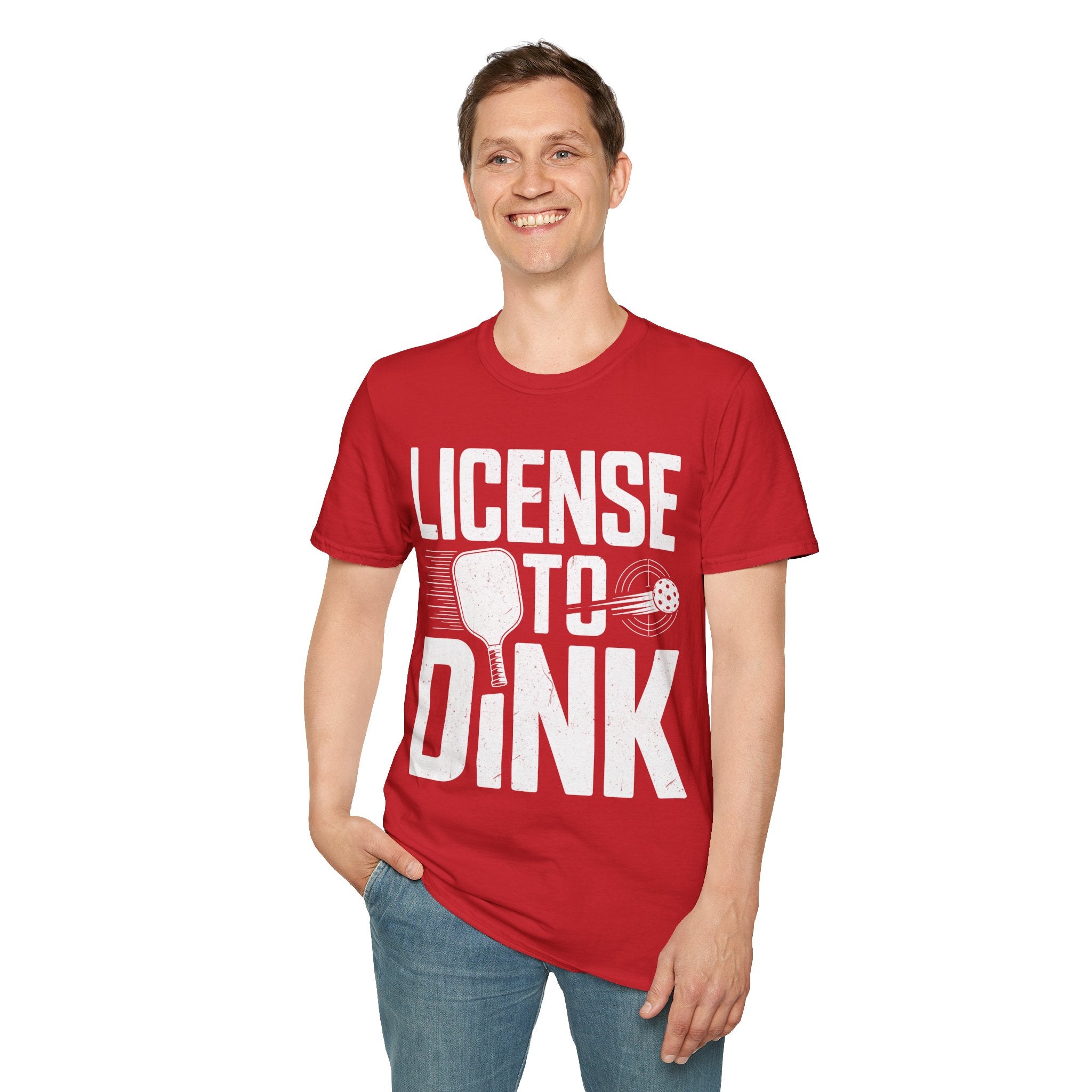 License to Dink - Pickleball Player T-Shirt
