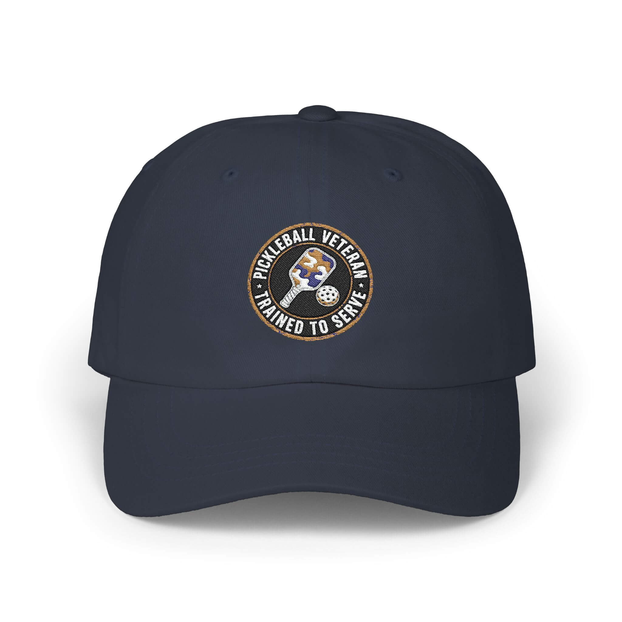 Pickleball Veteran Trained to Serve Classic Dad Cap