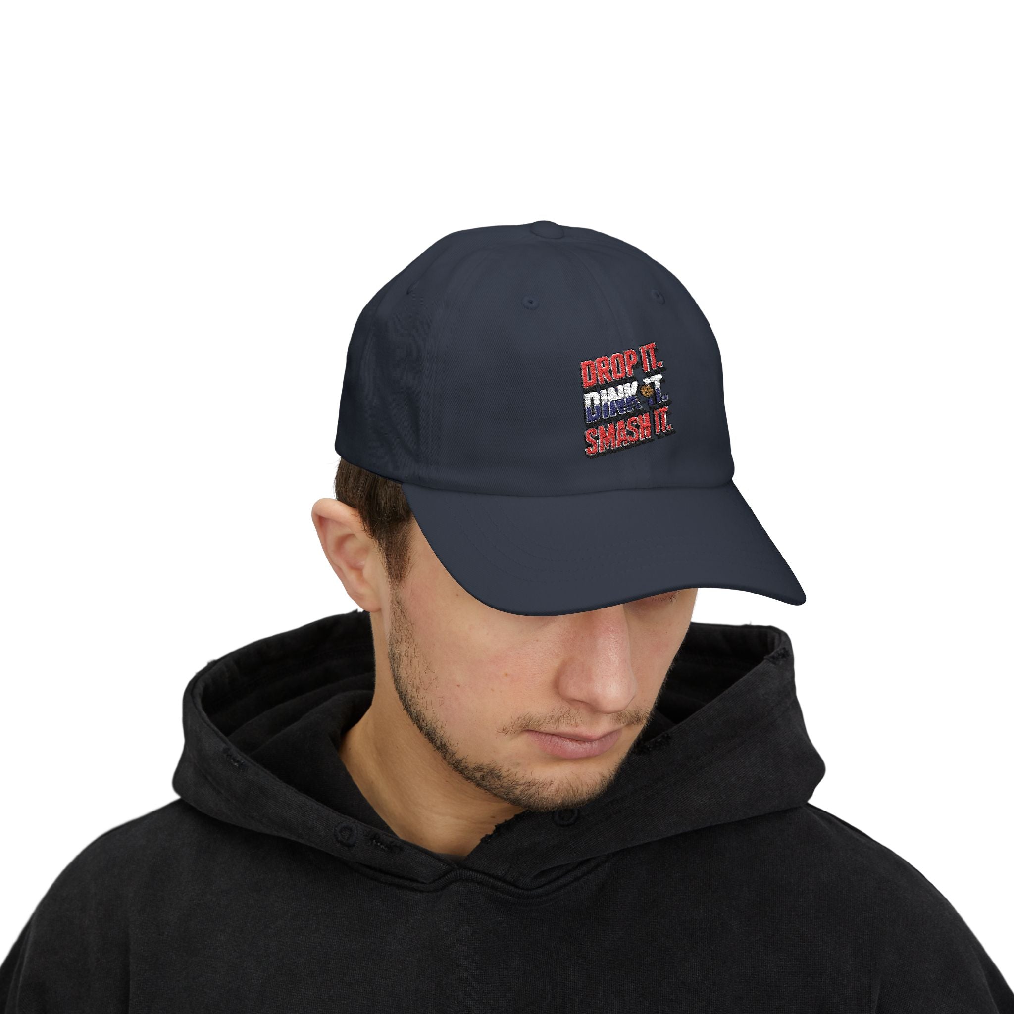 Drop it Dink it Smash it Classic Dad Cap