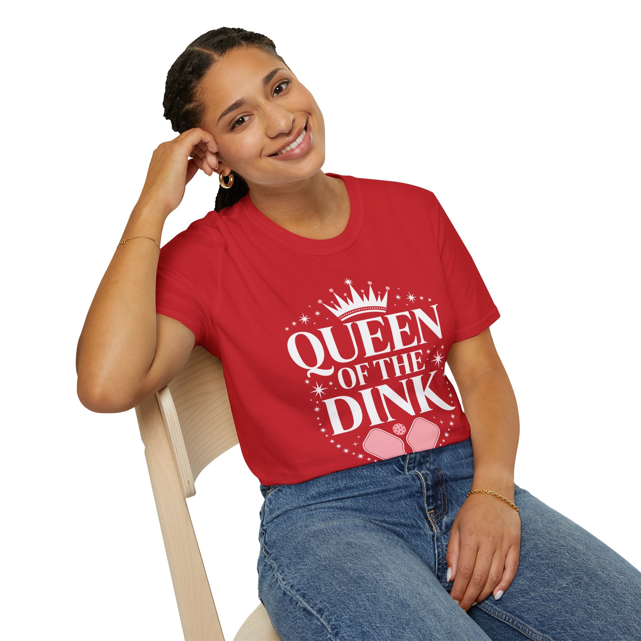 Queen of the Dink - Women´s Pickleball T-Shirt