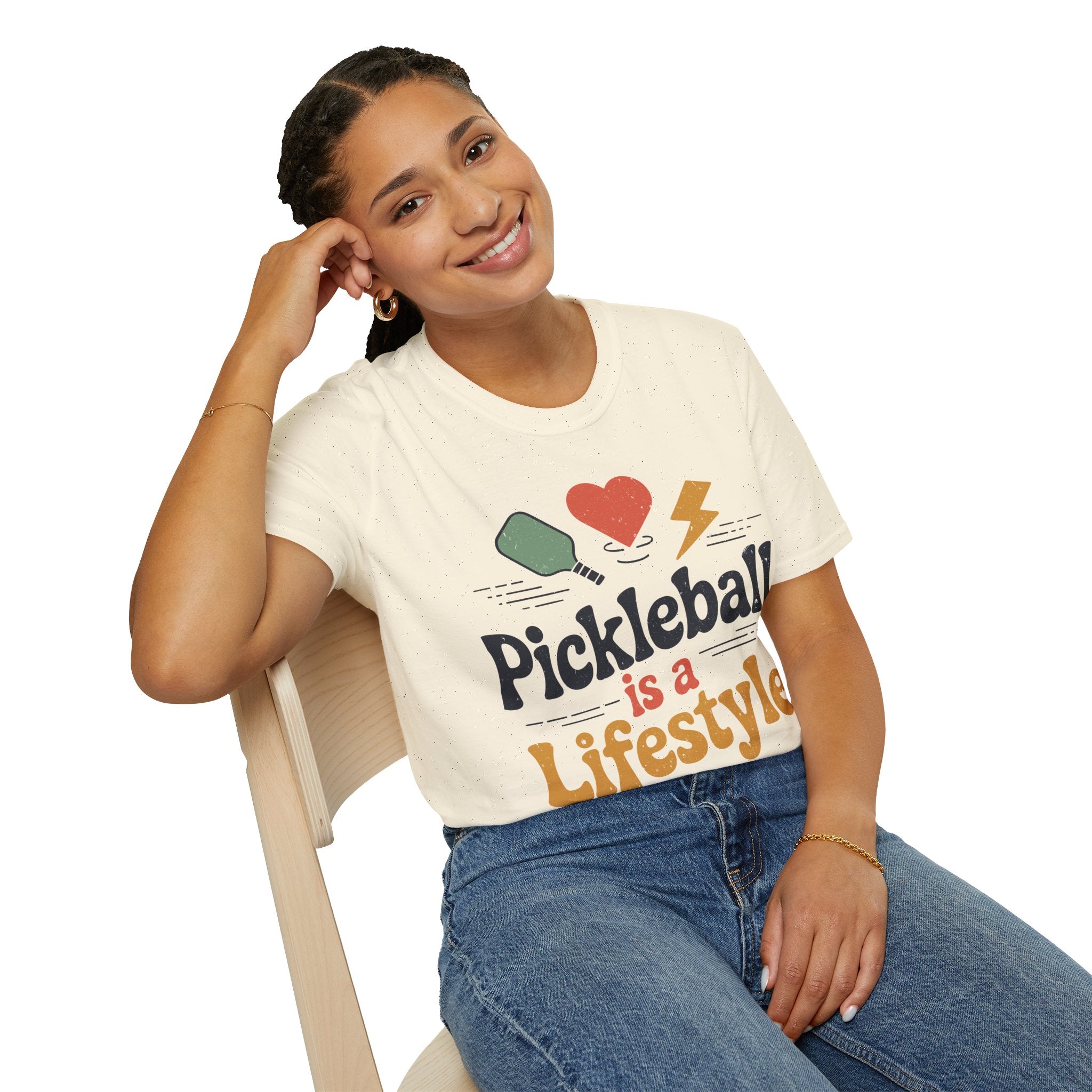 Pickleball is a Lifestyle - Sporty Tee for Fans