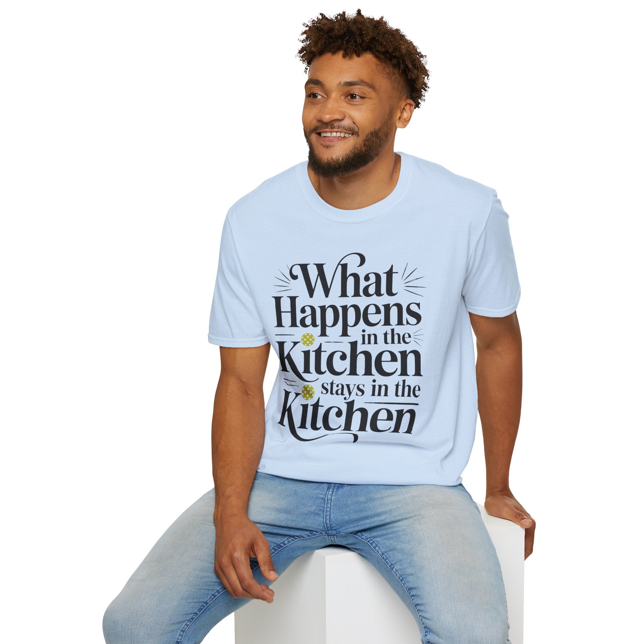What happens in the Kitchen Stays in the kitchen - Pickleball Shirt