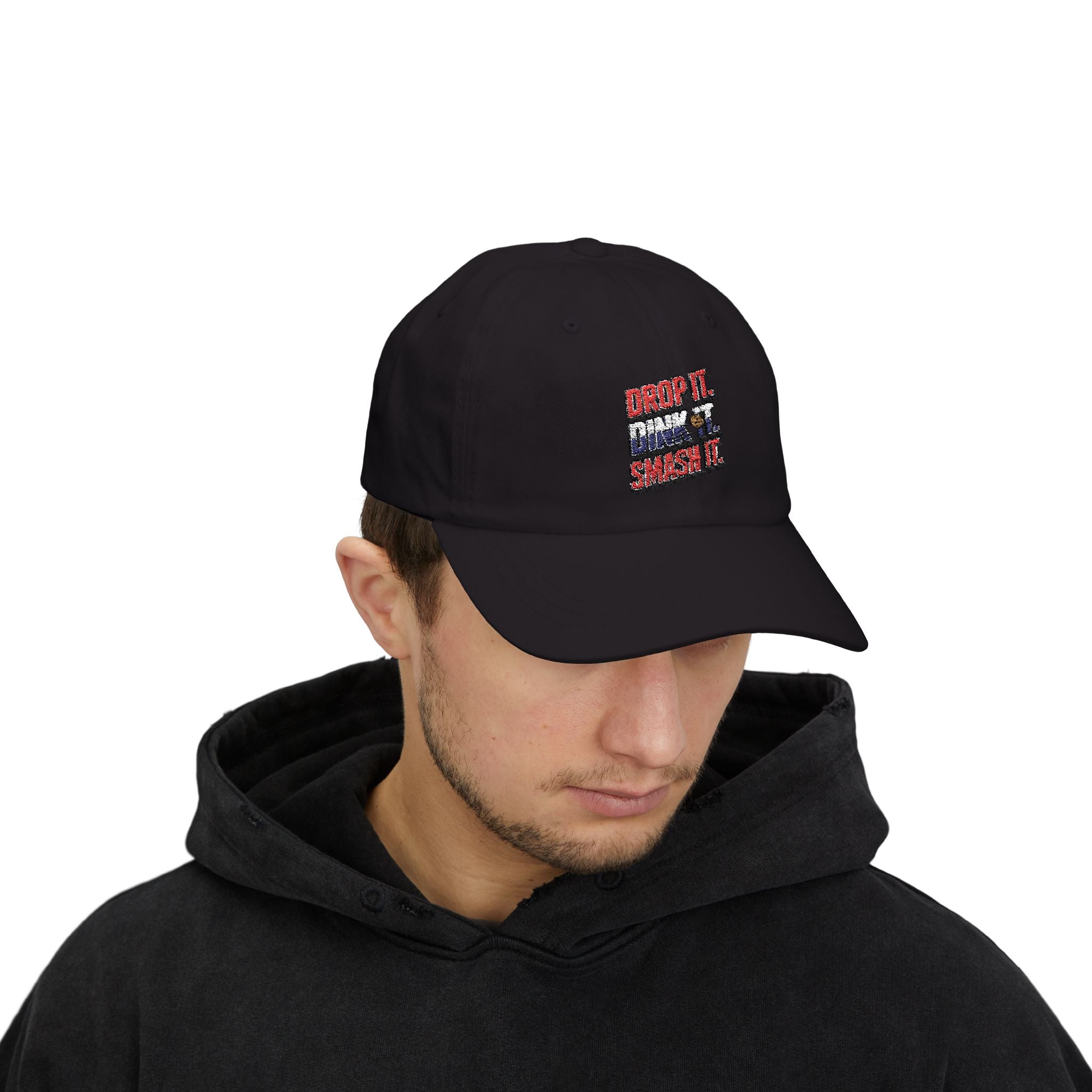 Drop it Dink it Smash it Classic Dad Cap