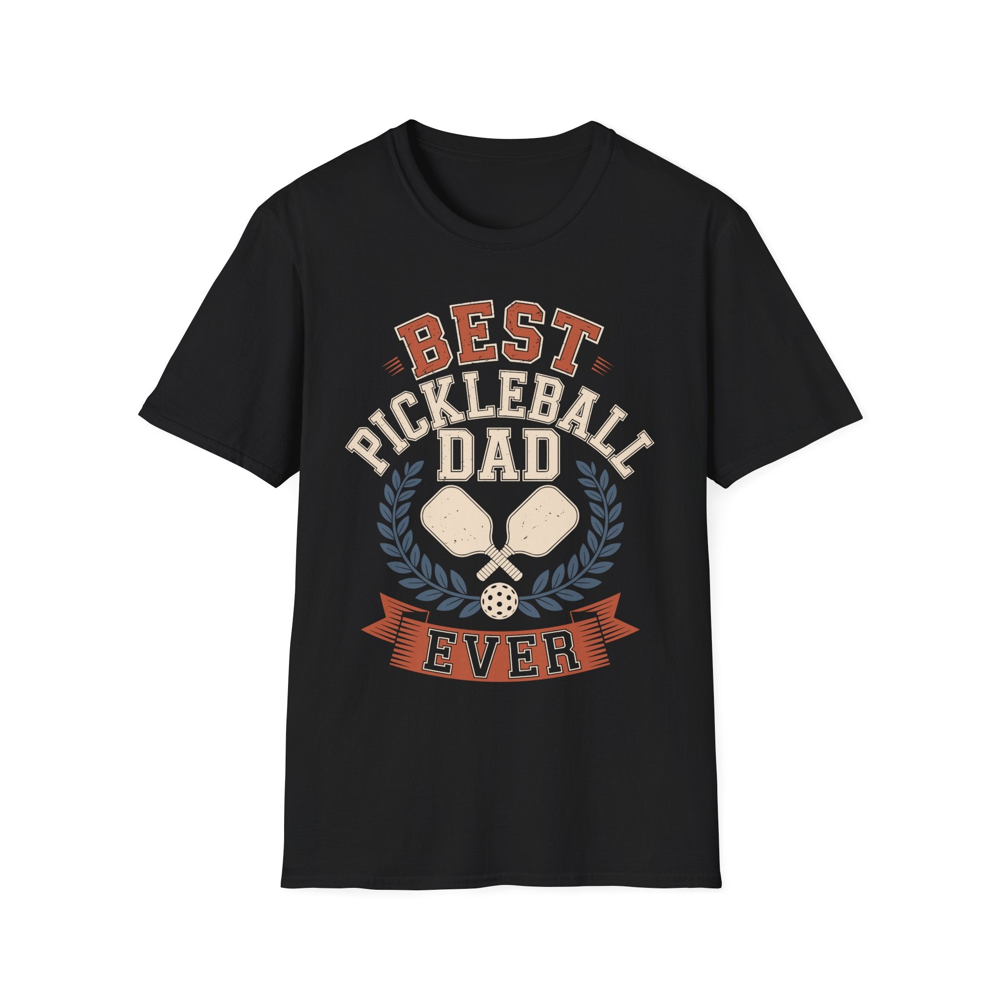 Best Pickleball Dad Ever - Gift Tee for Fathers