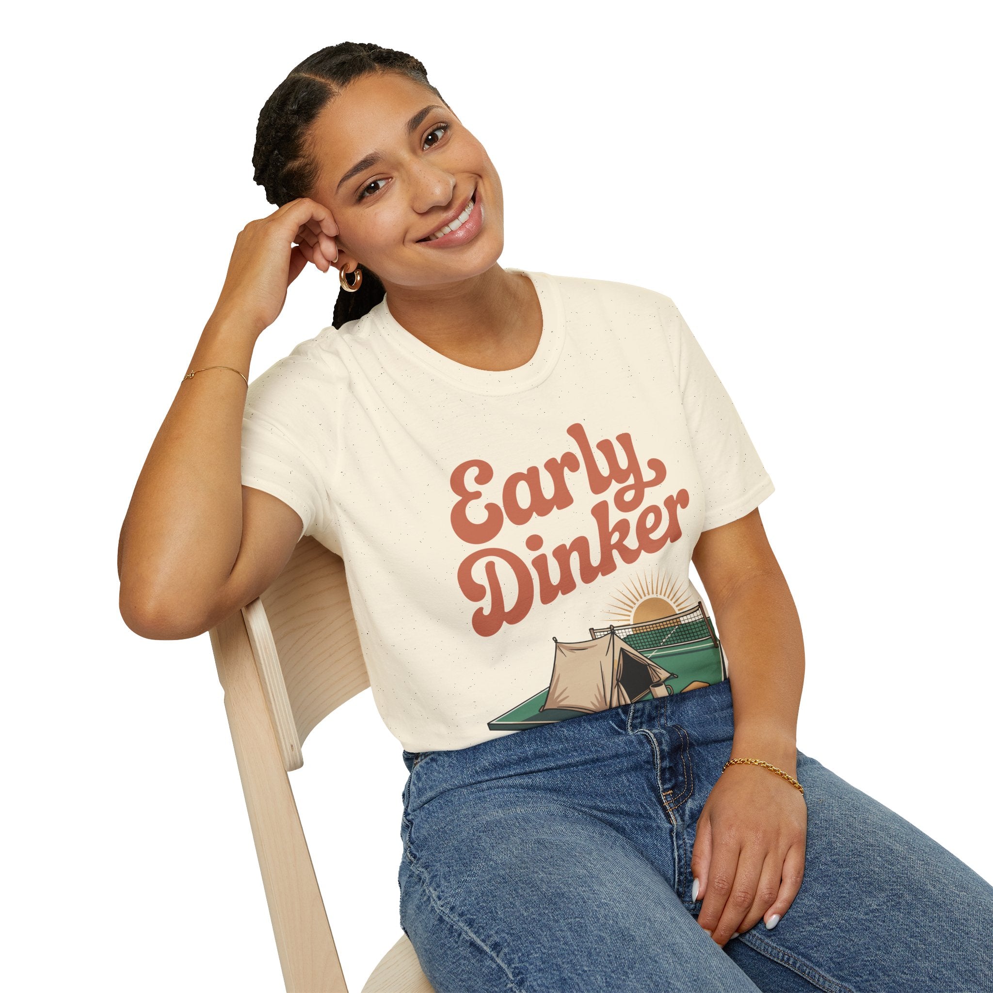 Early Dinker - Pickleball Player Gift Tee