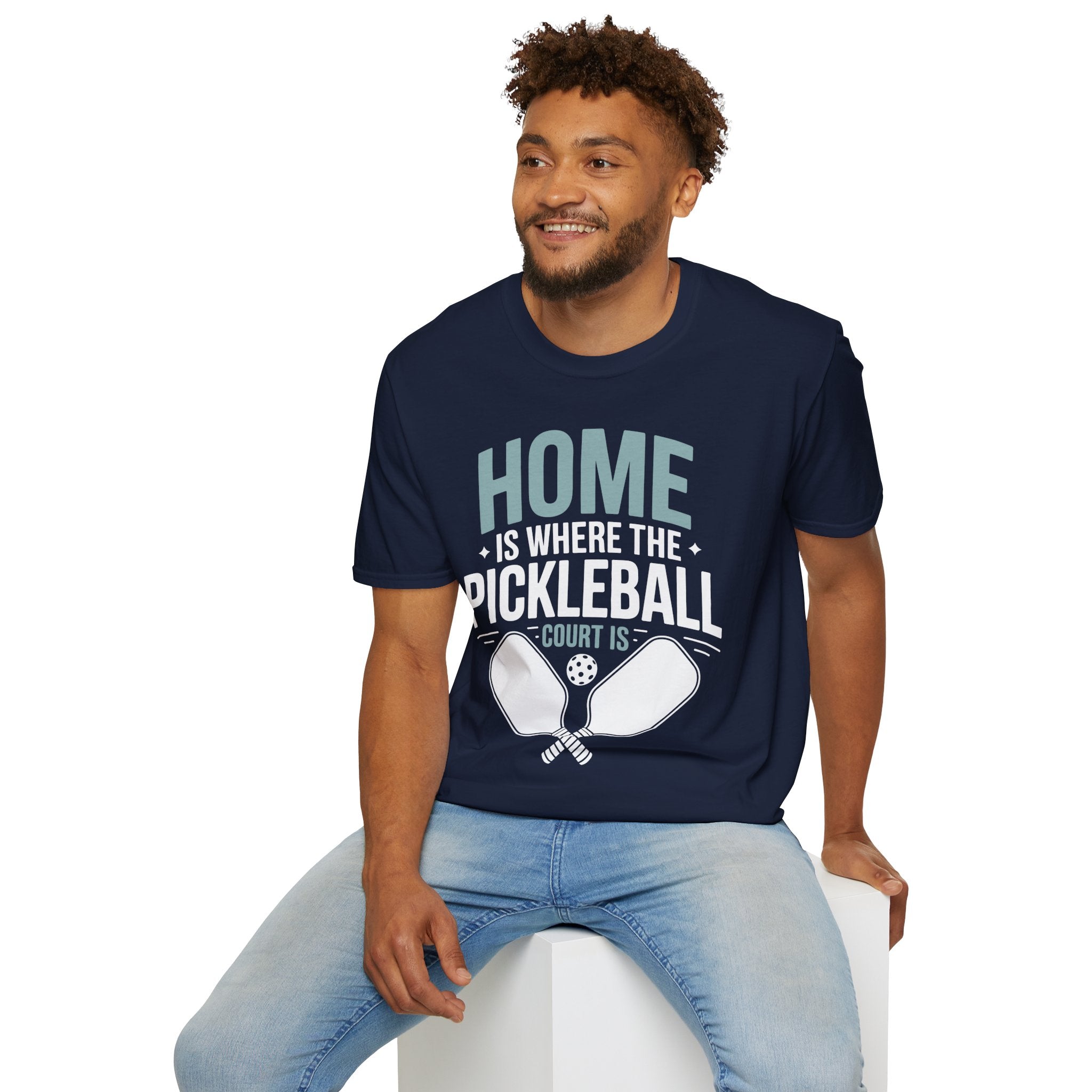 Home is where The Pickleball Court is - Funny Shirt