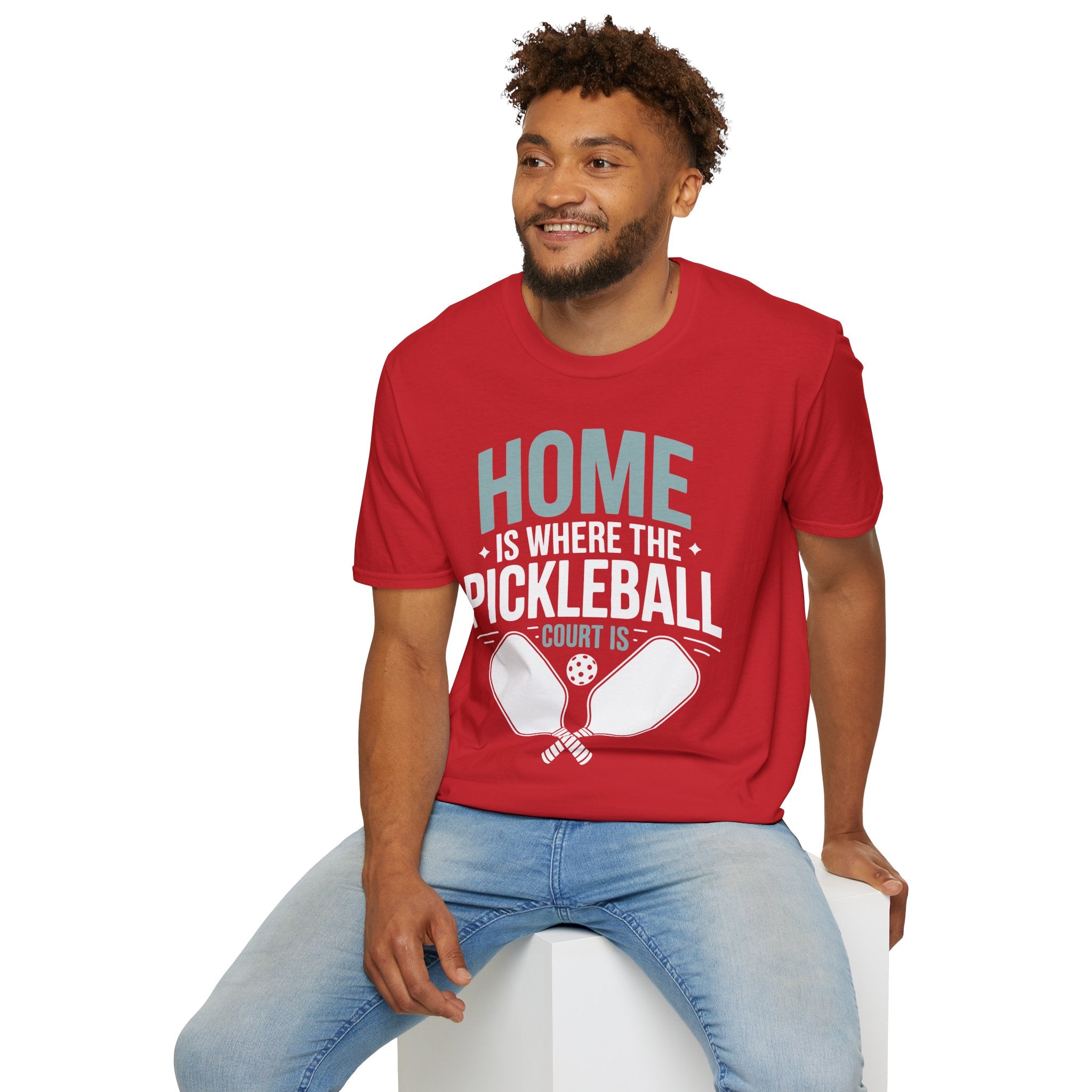 Home is where The Pickleball Court is - Funny Shirt