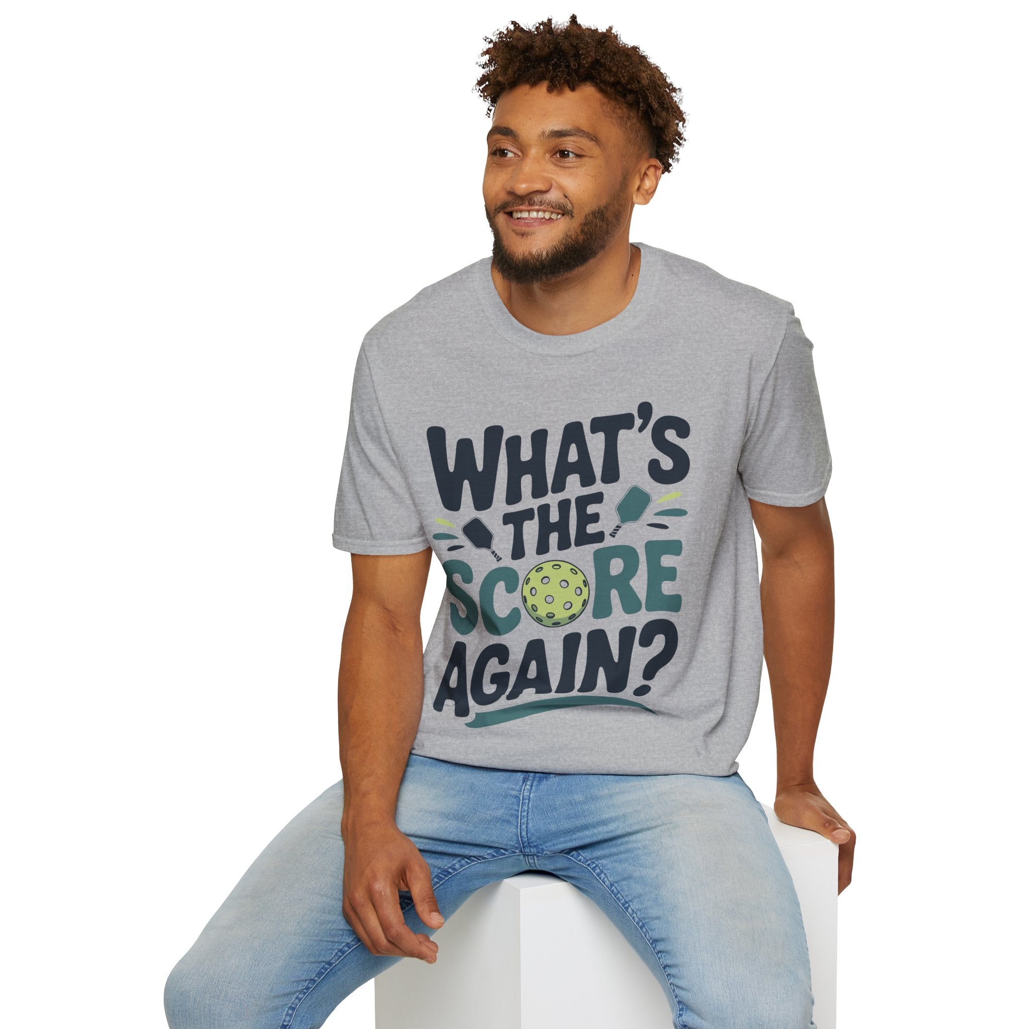 What´s the Score Again - Pickleball Humor T-Shirt