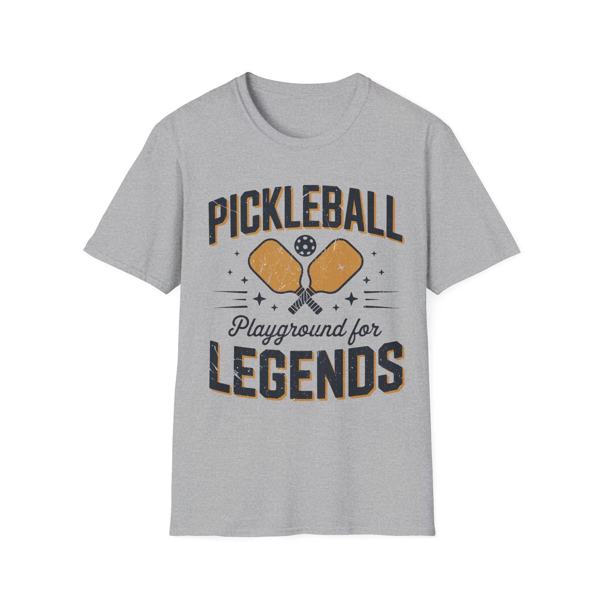 Pickleball Playground for Legends - Sporty Tee for Players