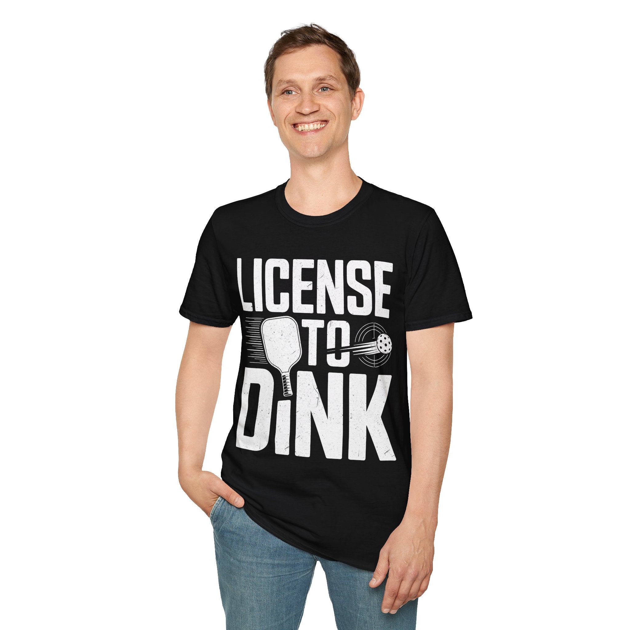 License to Dink - Pickleball Player T-Shirt