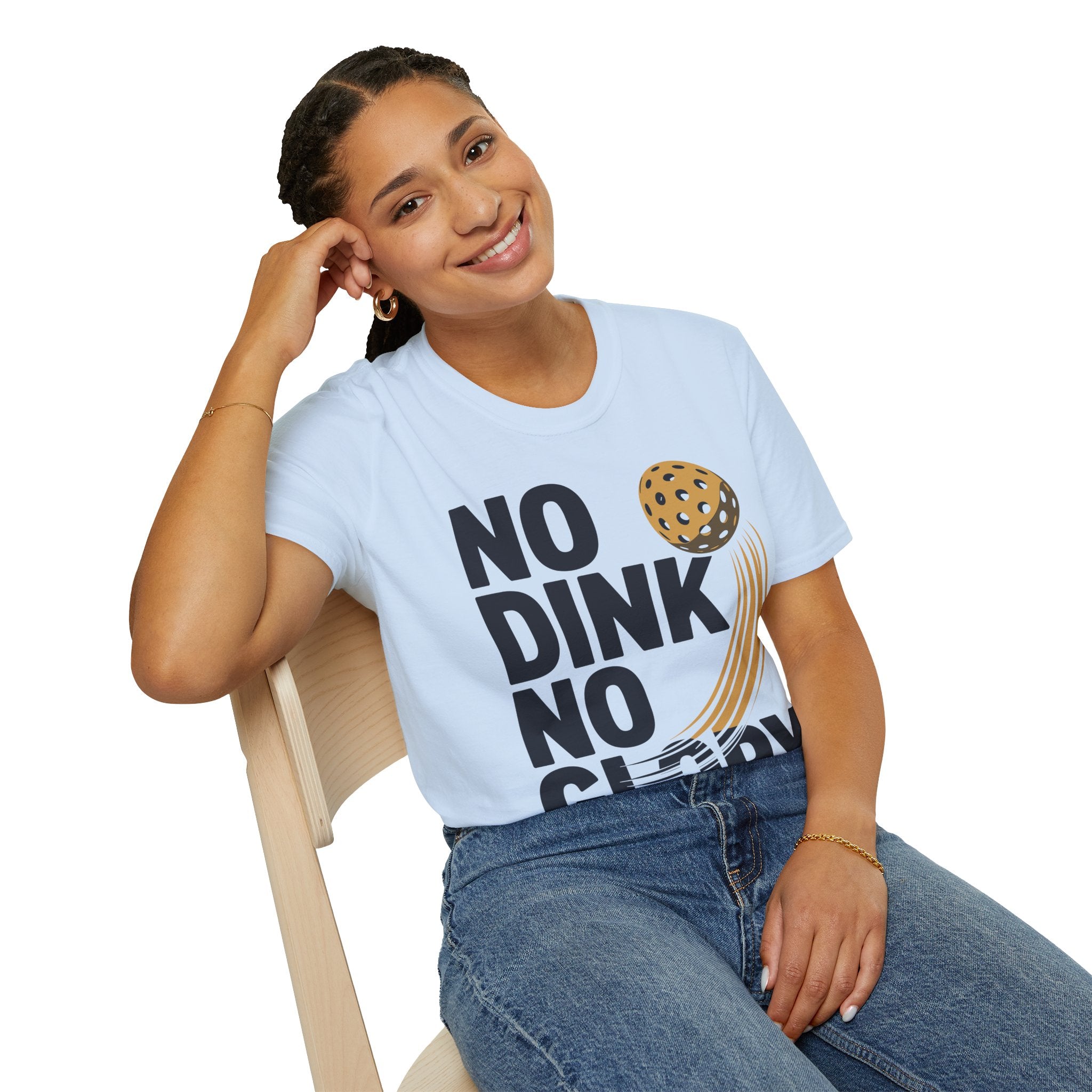 No Dink No Glory - Pickleball T-Shirt for Players