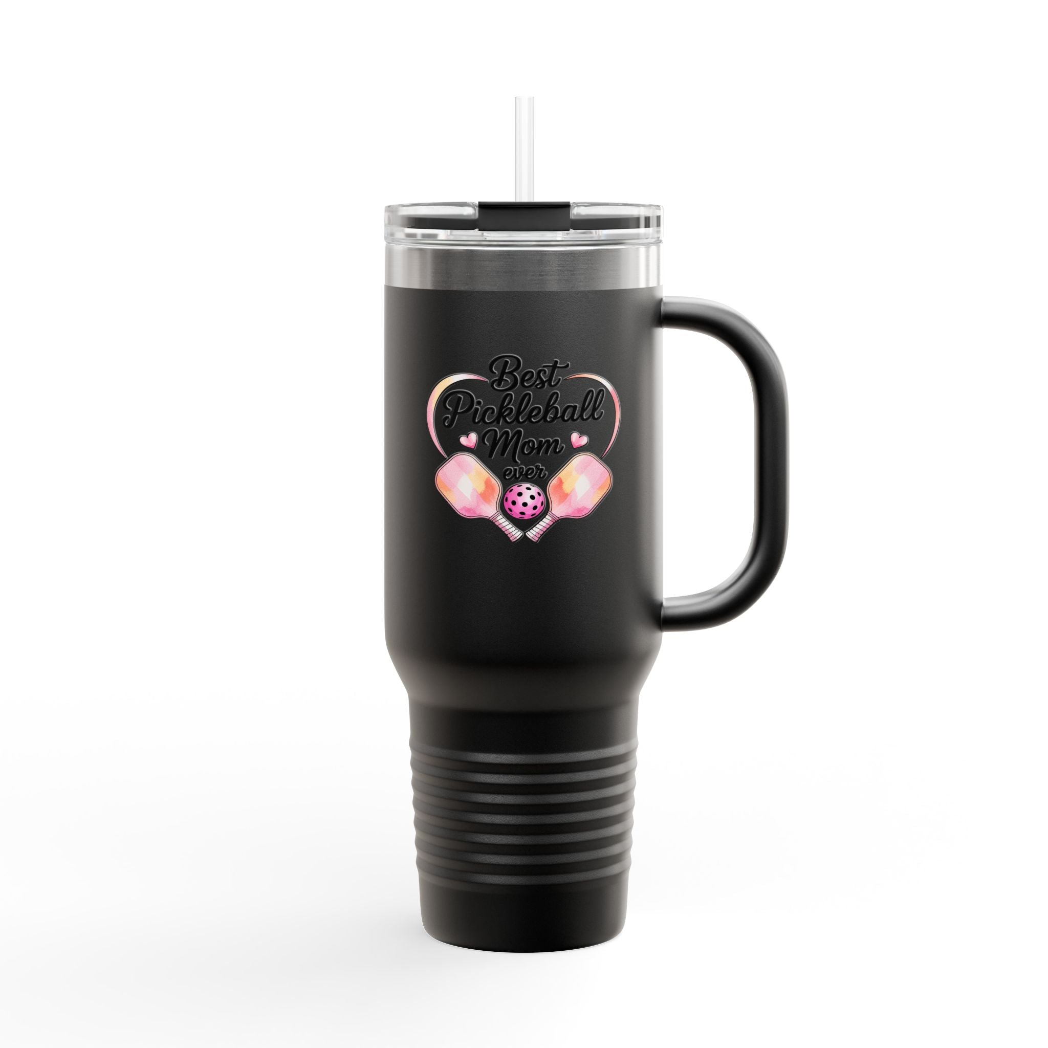 Best Pickleball Mom Ever Insulated Travel Mug, 40oz