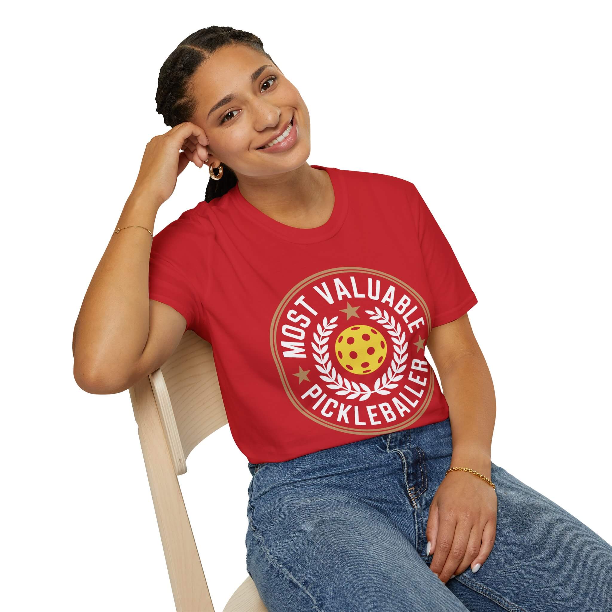 Most Valuable Pickleballer - Funny Pickleball Unisex T-shirt