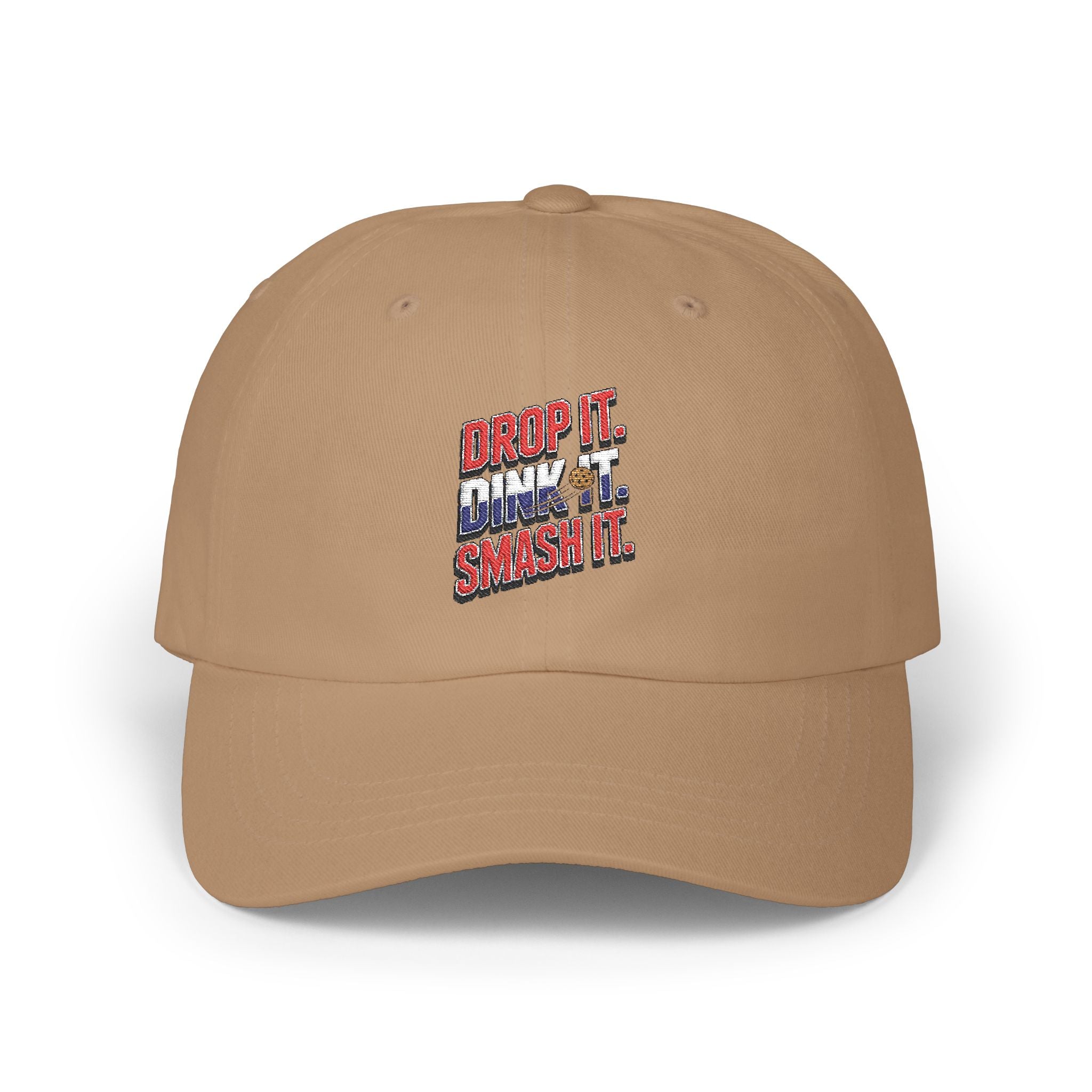 Drop it Dink it Smash it Classic Dad Cap