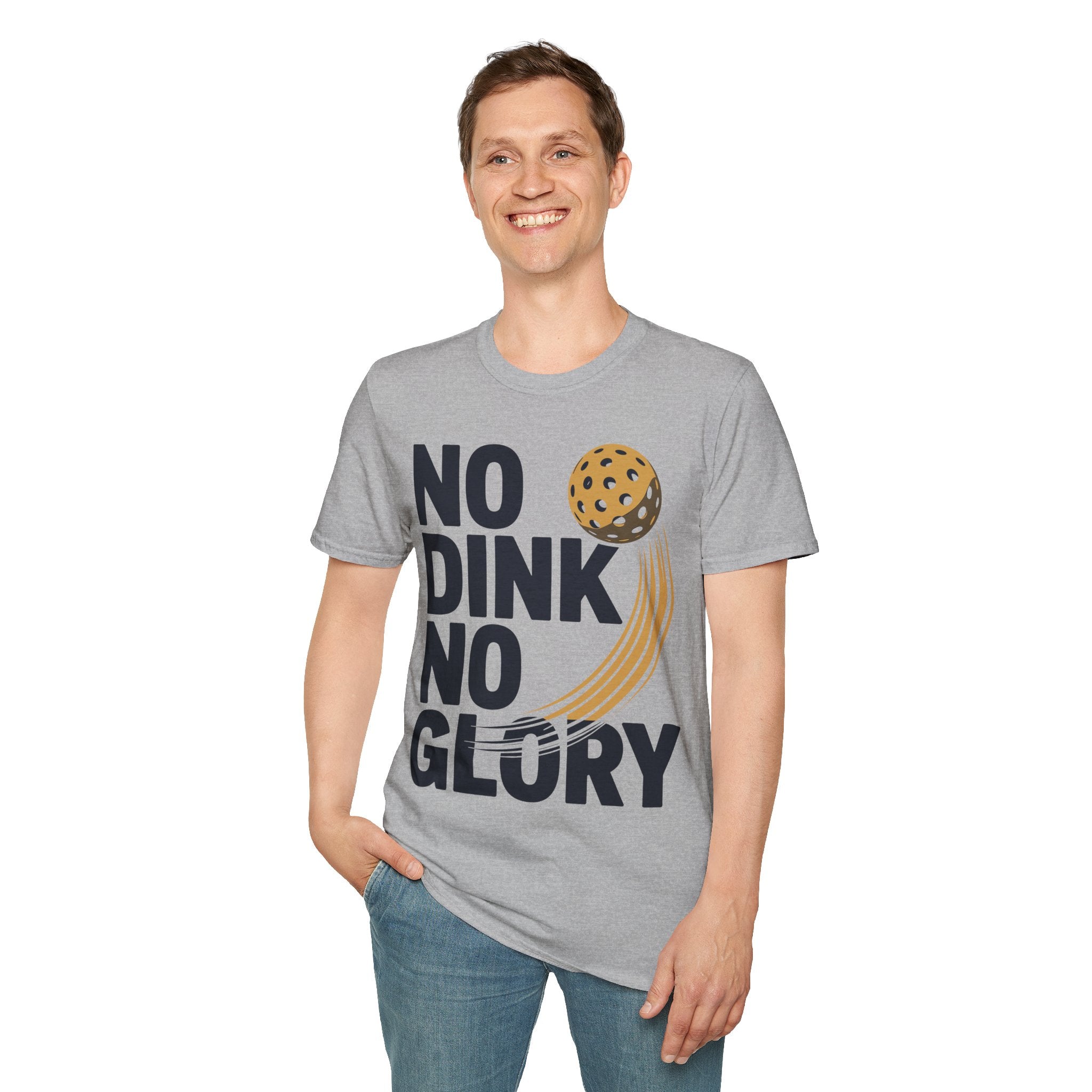 No Dink No Glory - Pickleball T-Shirt for Players