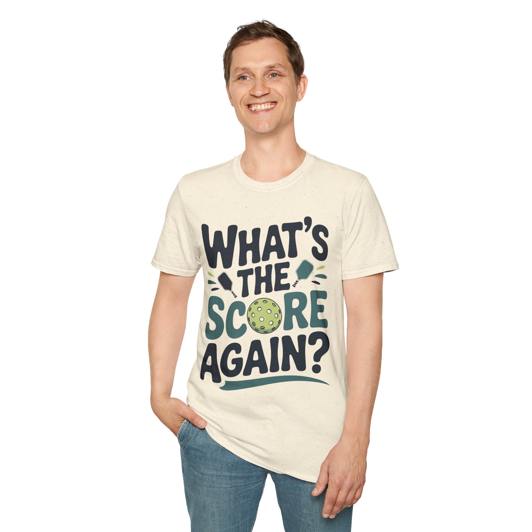 What´s the Score Again - Pickleball Humor T-Shirt