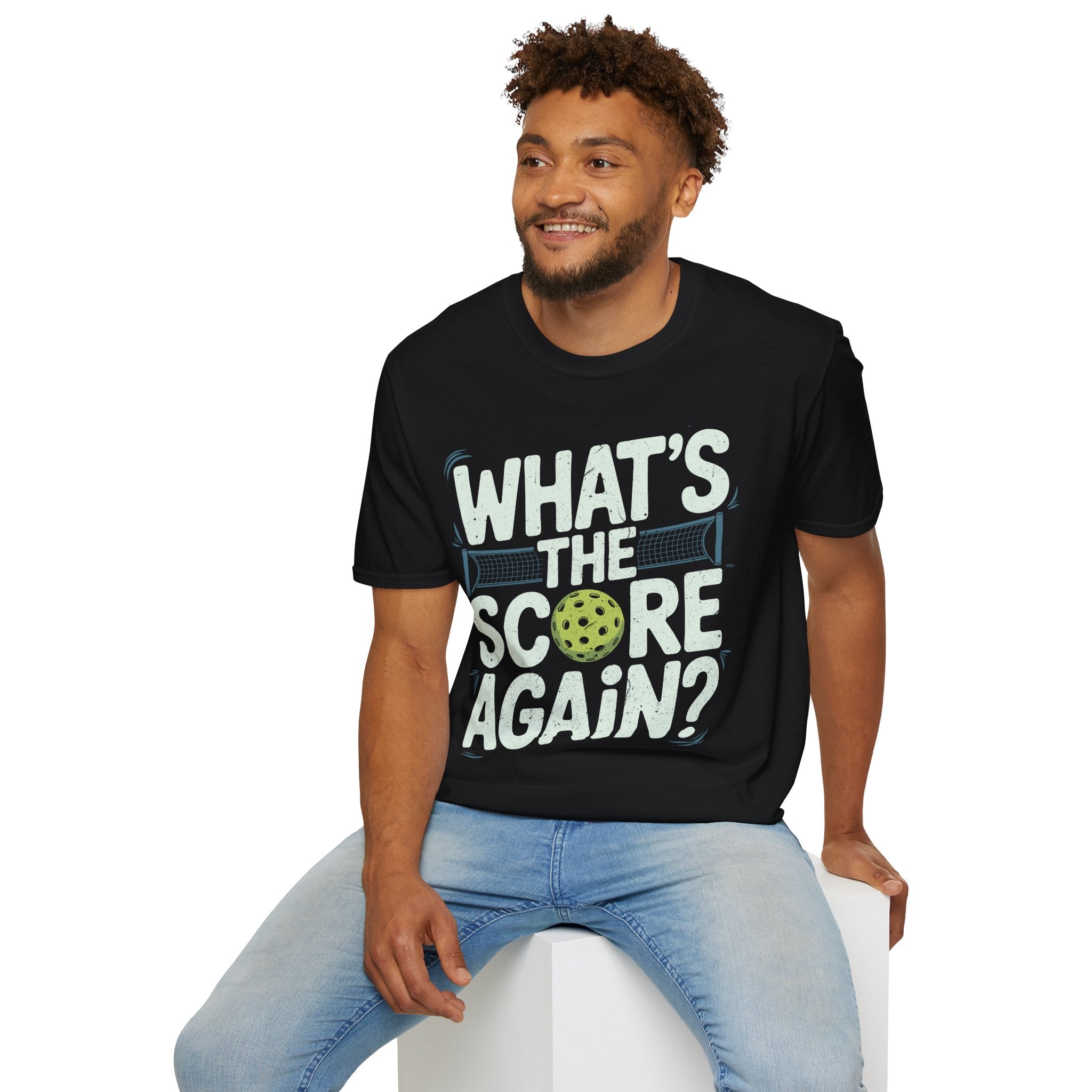 What´s the Score Again - Pickleball Humor T-Shirt