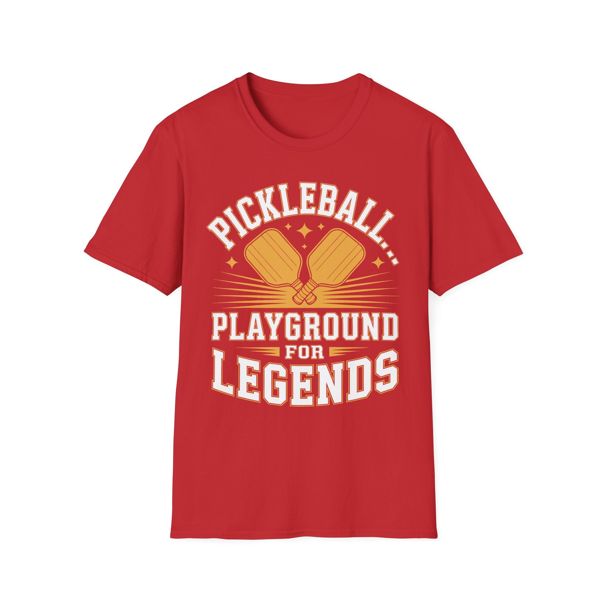 Pickleball Playground for Legends - Sporty Tee for Players