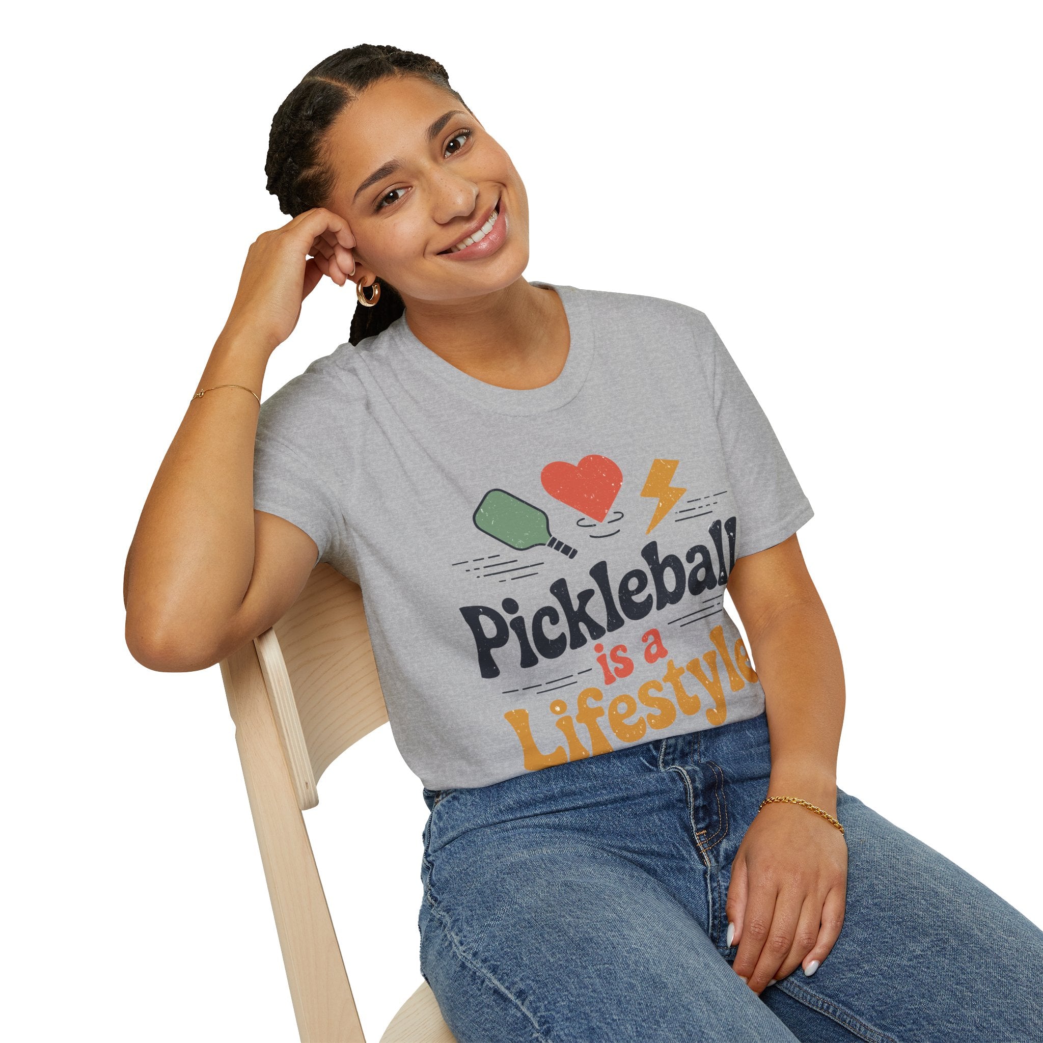 Pickleball is a Lifestyle - Sporty Tee for Fans