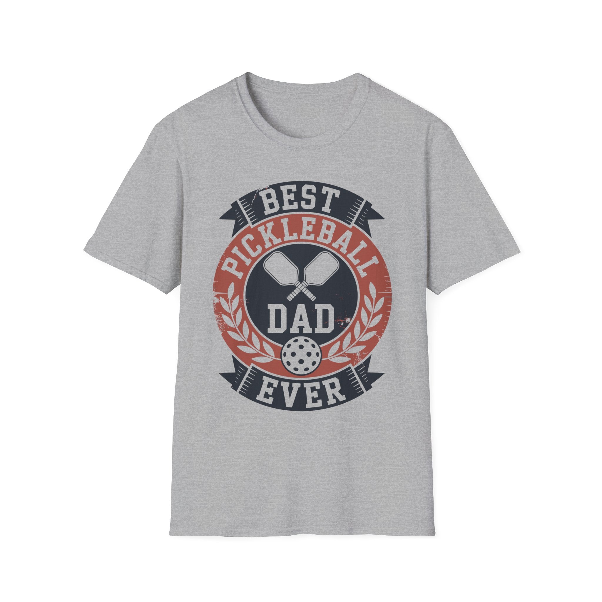 Best Pickleball Dad Ever - Gift Tee for Fathers