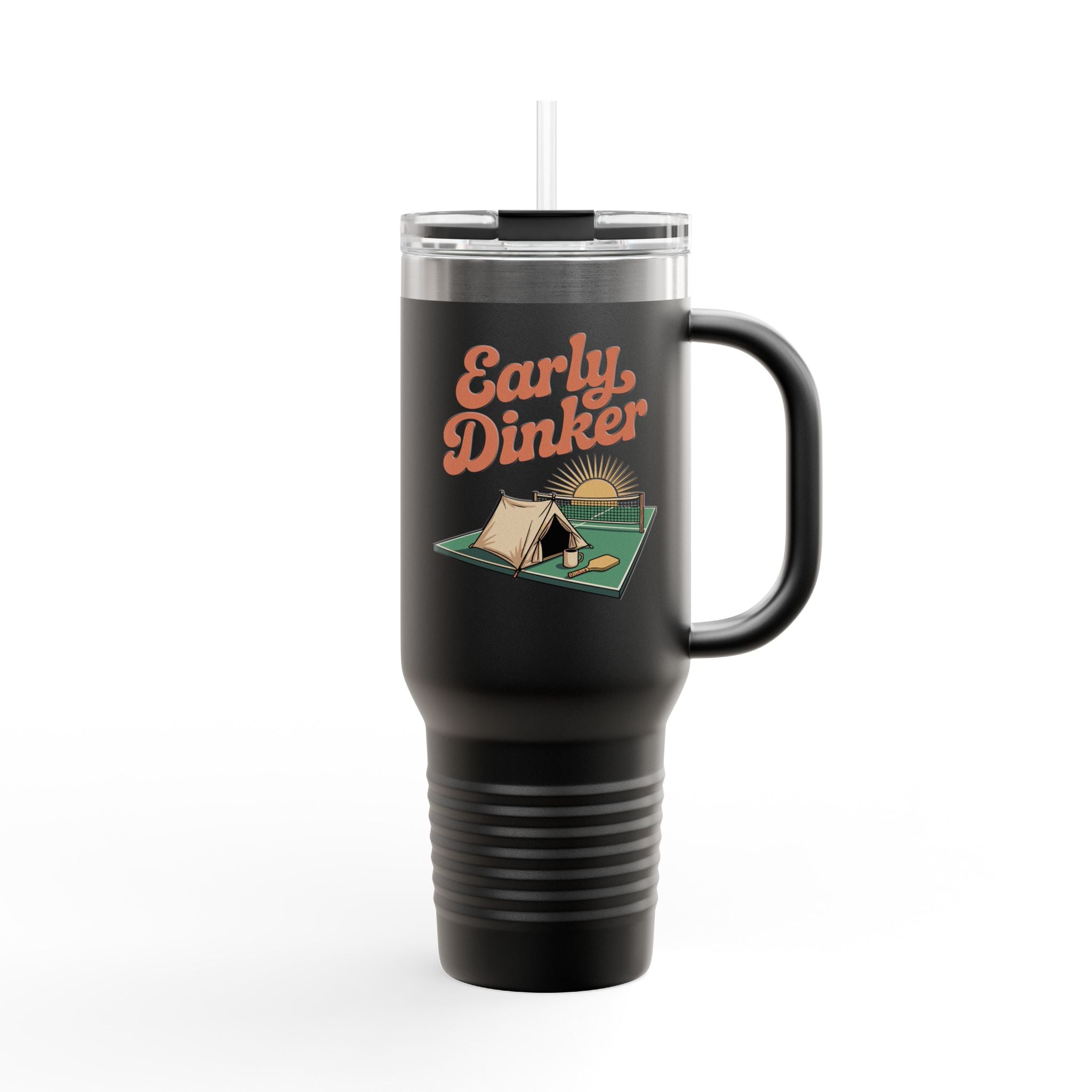Early Dinker Insulated Travel Mug, 40oz