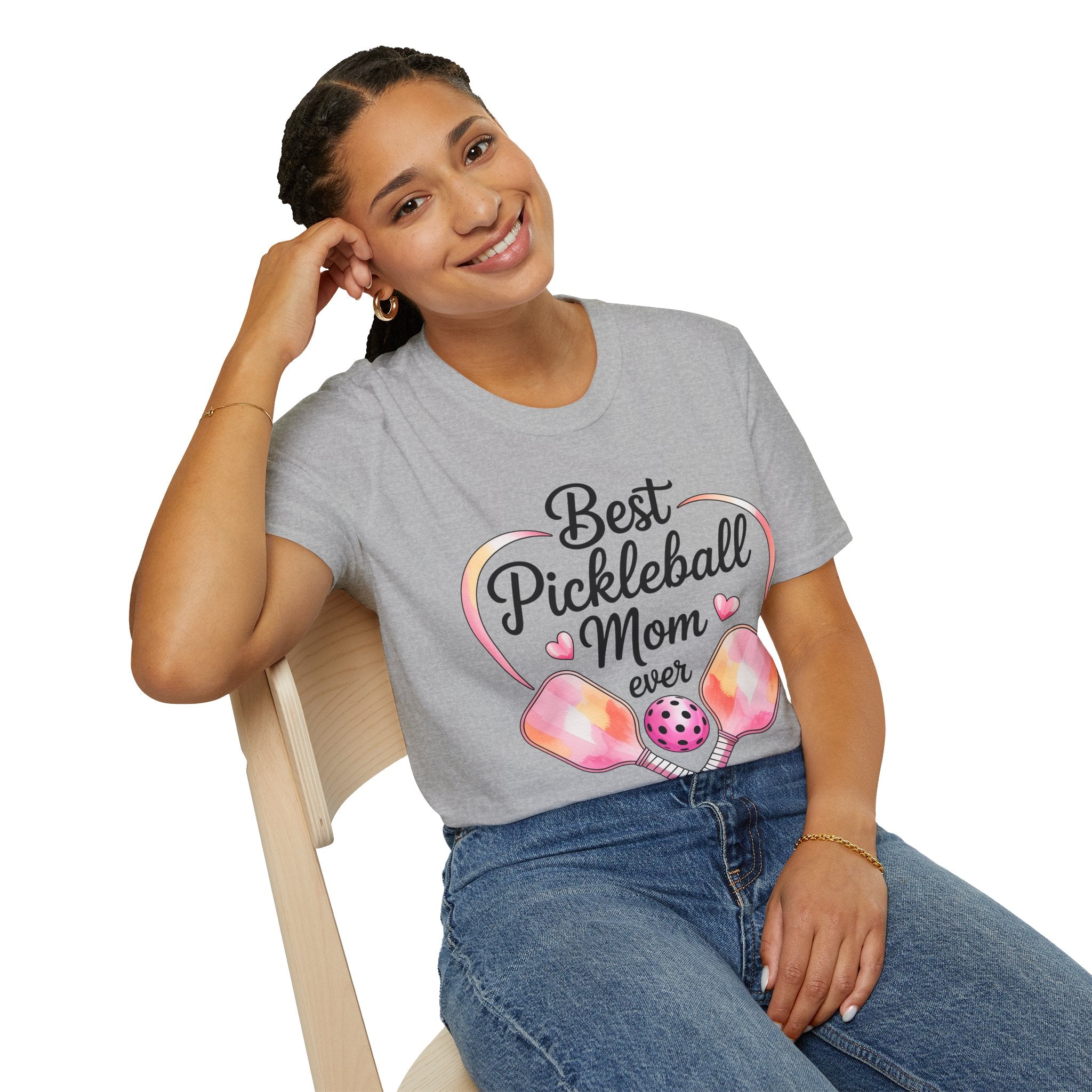 Best Pickleball Mom Ever - Gift T-Shirt