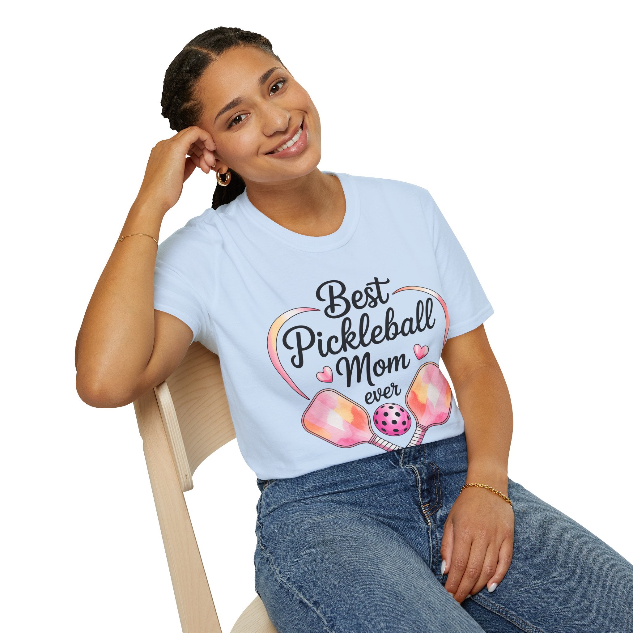 Best Pickleball Mom Ever - Gift T-Shirt