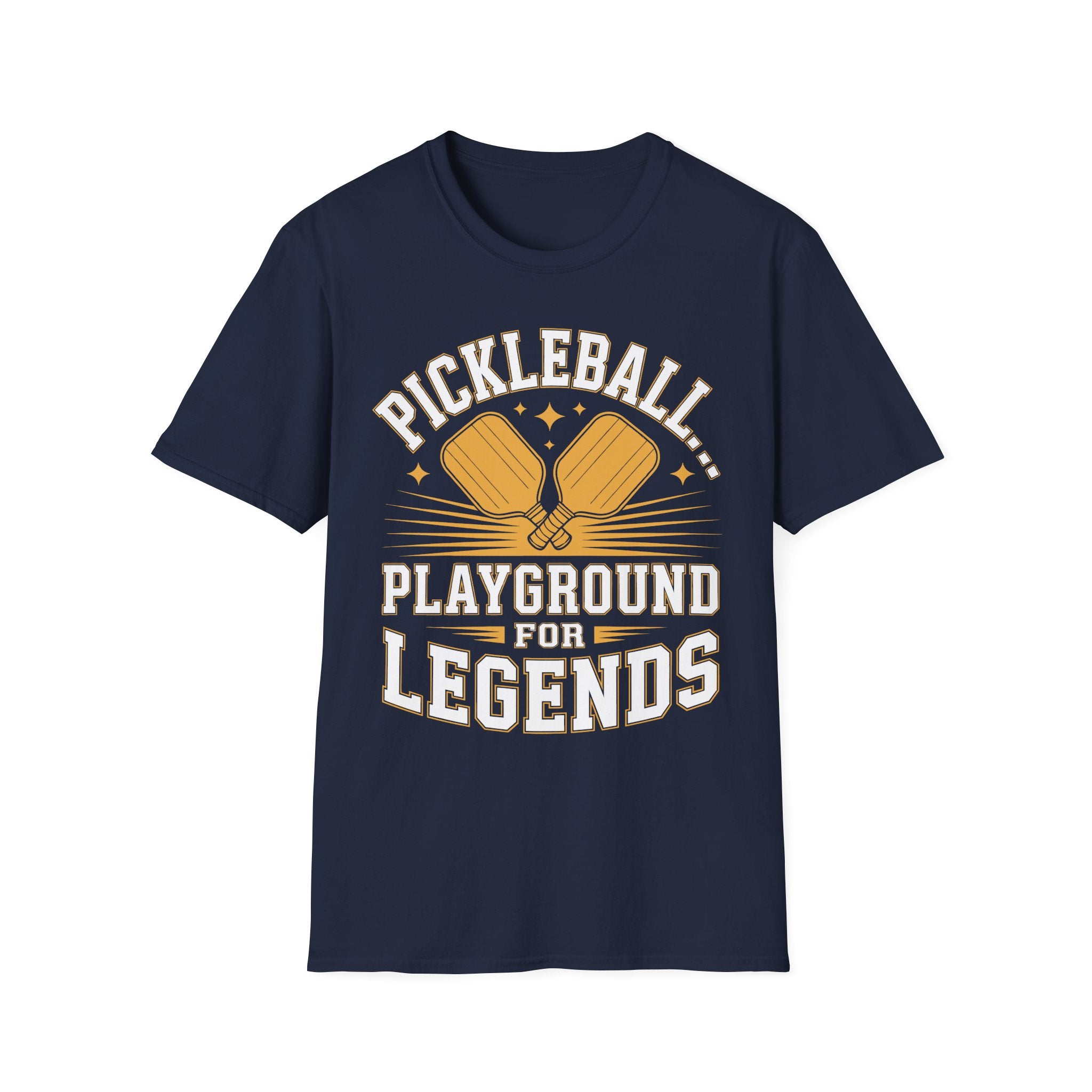 Pickleball Playground for Legends - Sporty Tee for Players
