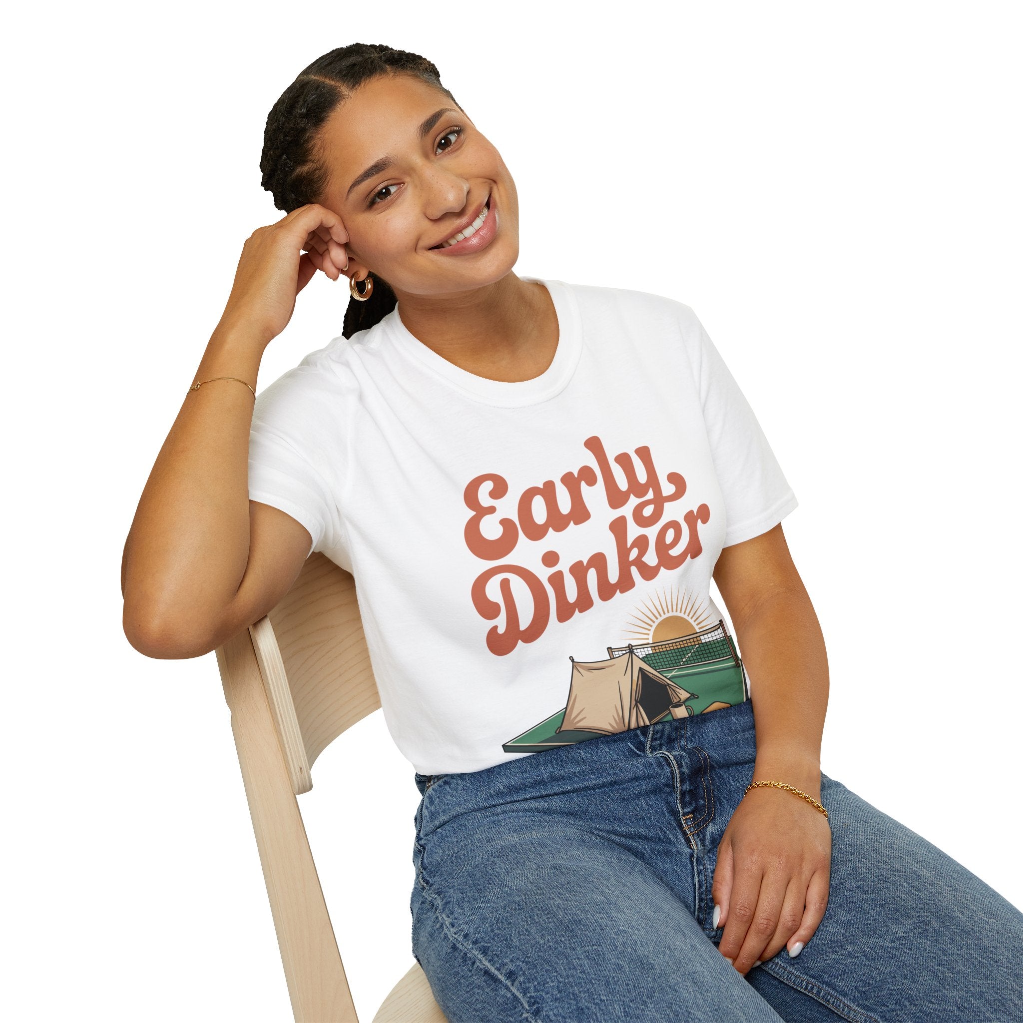 Early Dinker - Pickleball Player Gift Tee