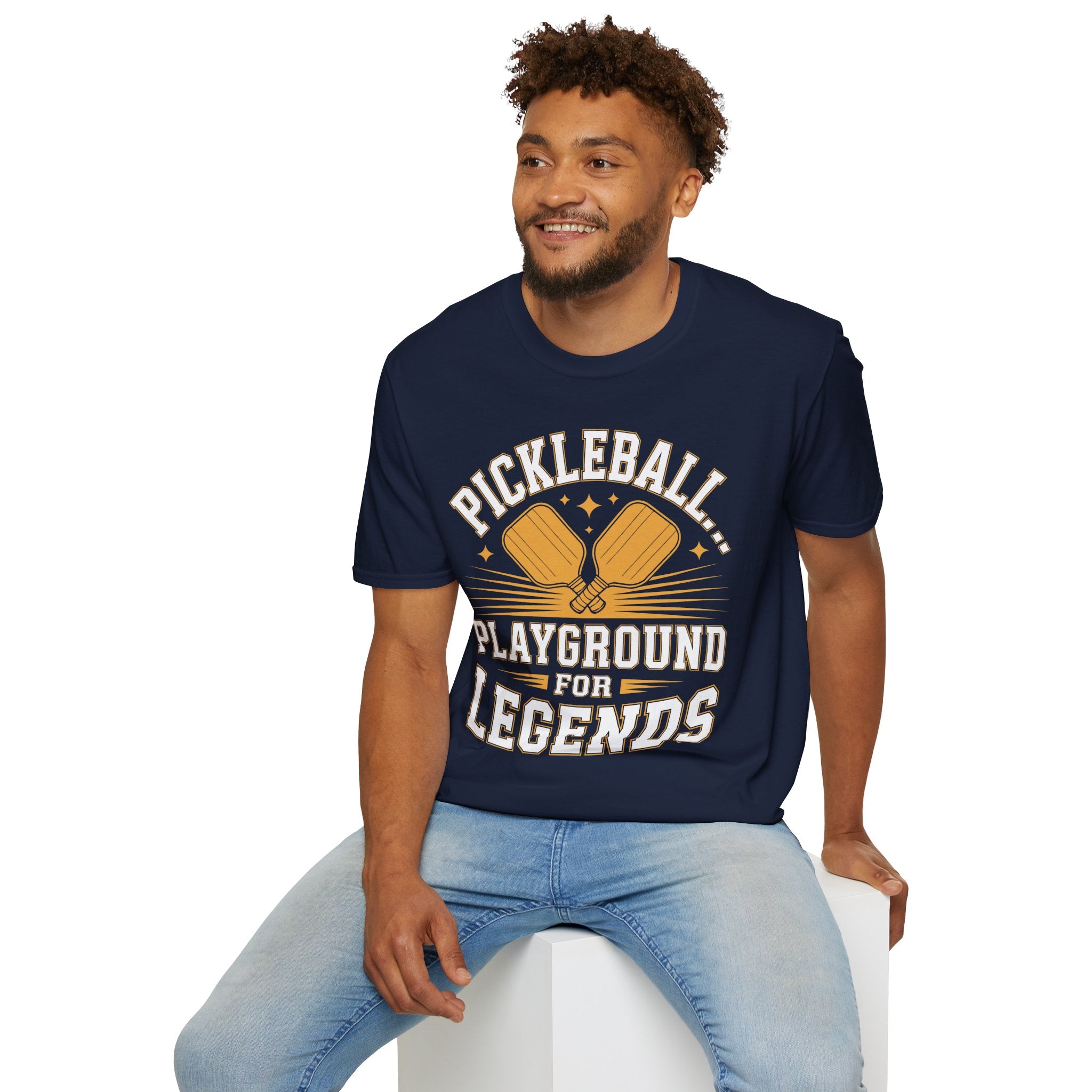 Pickleball Playground for Legends - Sporty Tee for Players