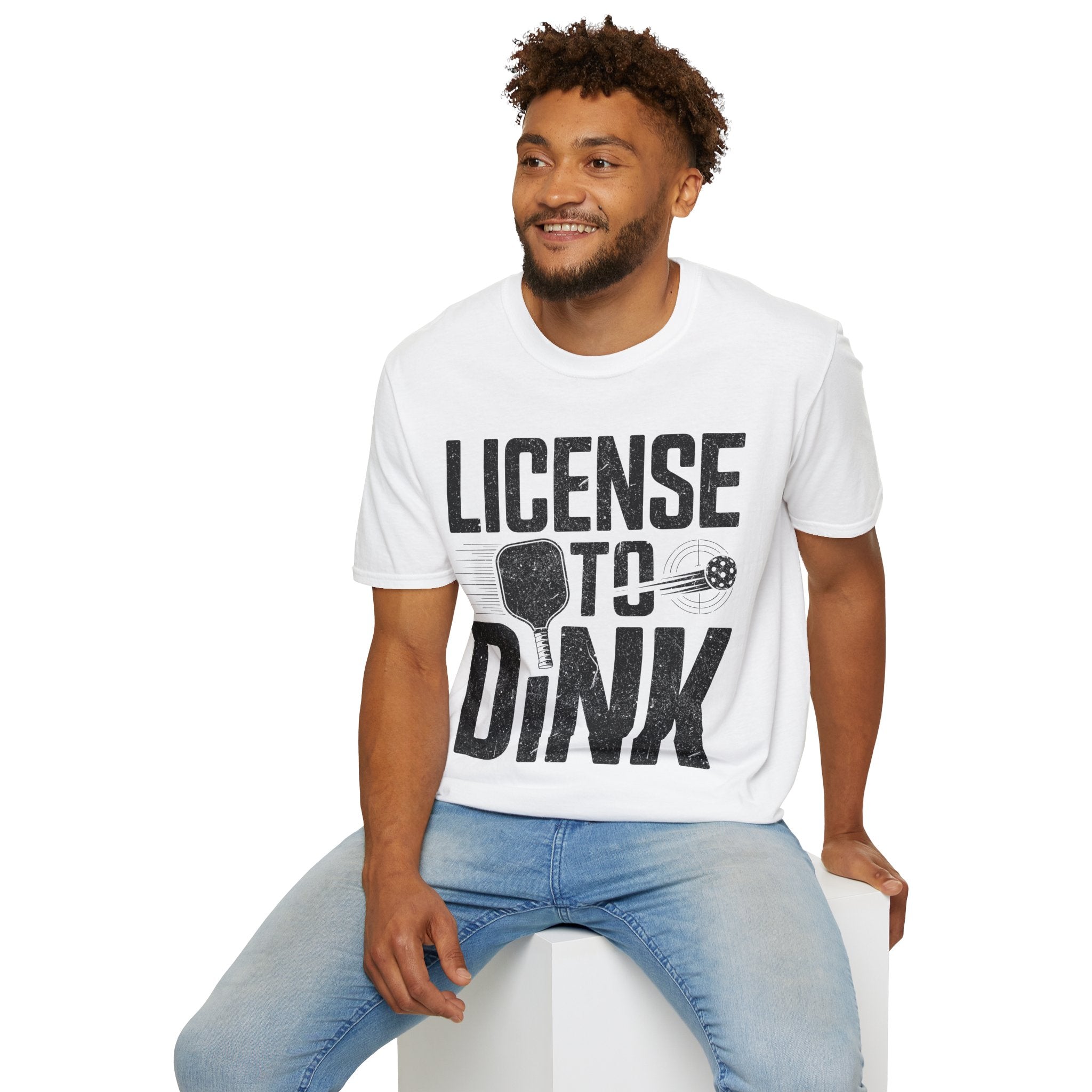 License to Dink - Pickleball Player T-Shirt