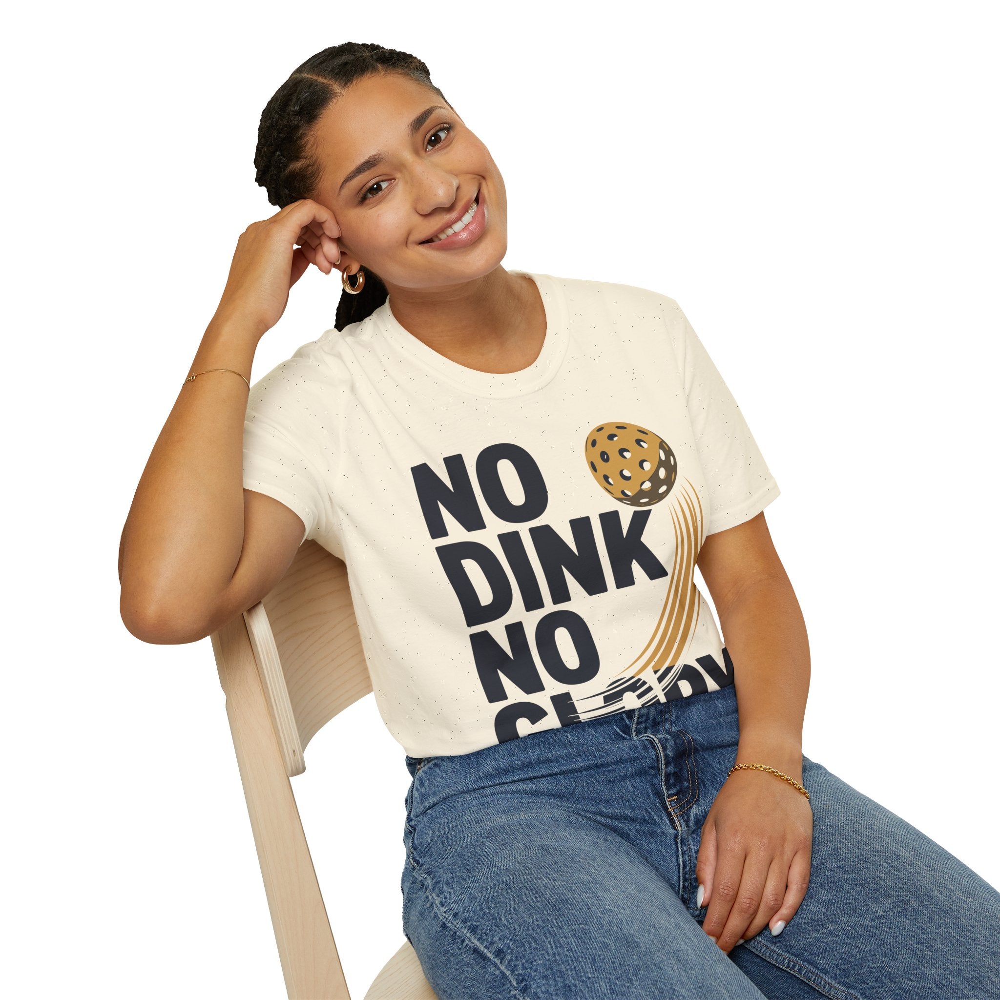 No Dink No Glory - Pickleball T-Shirt for Players
