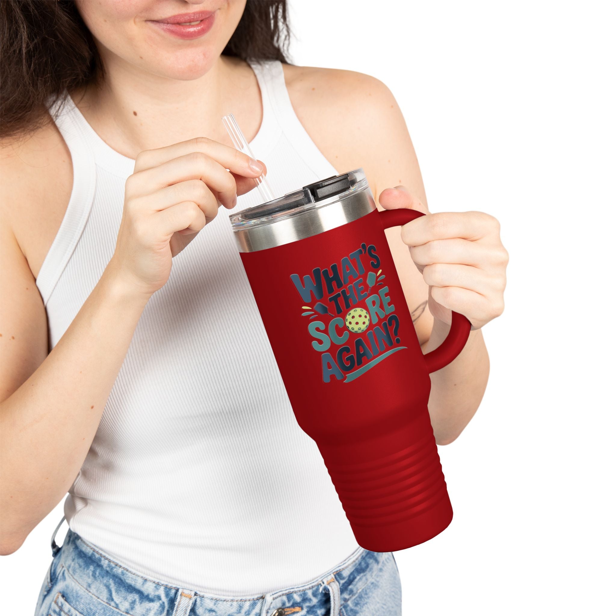 What´s the score again Insulated Travel Mug, 40oz