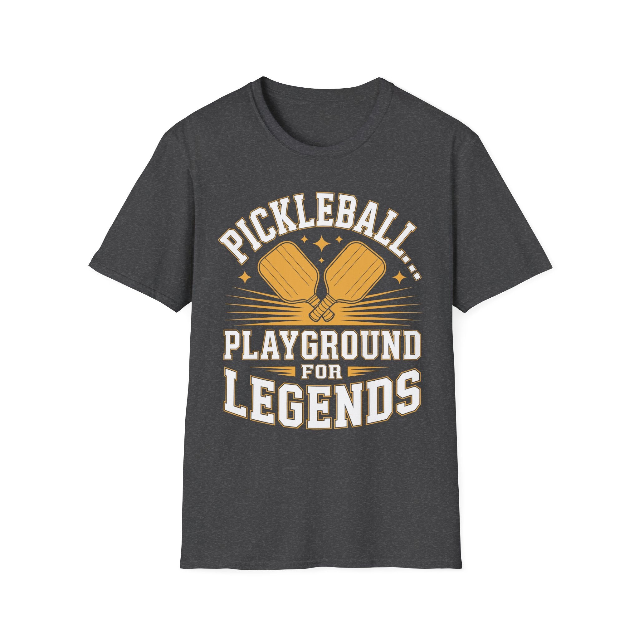 Pickleball Playground for Legends - Sporty Tee for Players