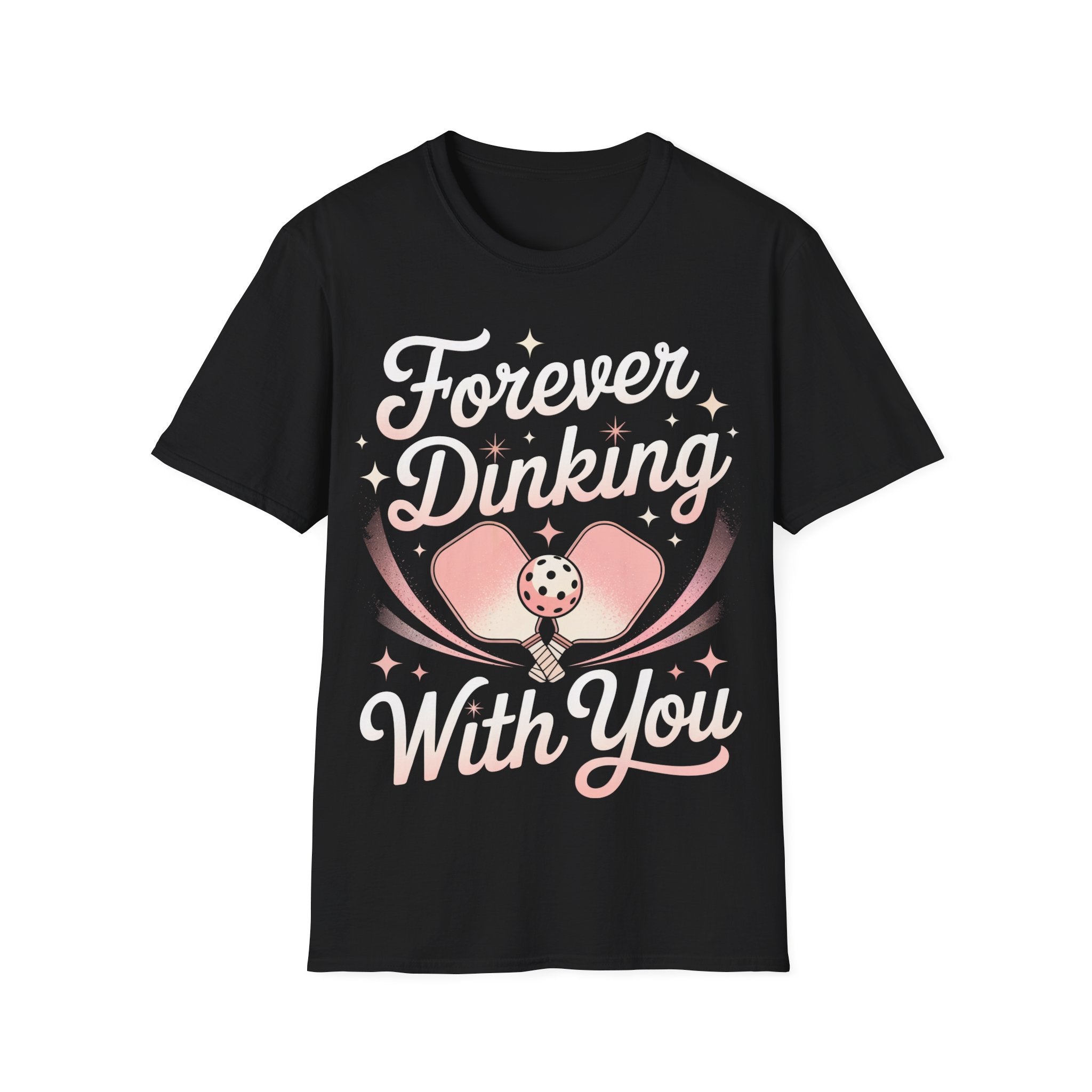 Forever Dinking with you - Funny Pickleball Couple Tee