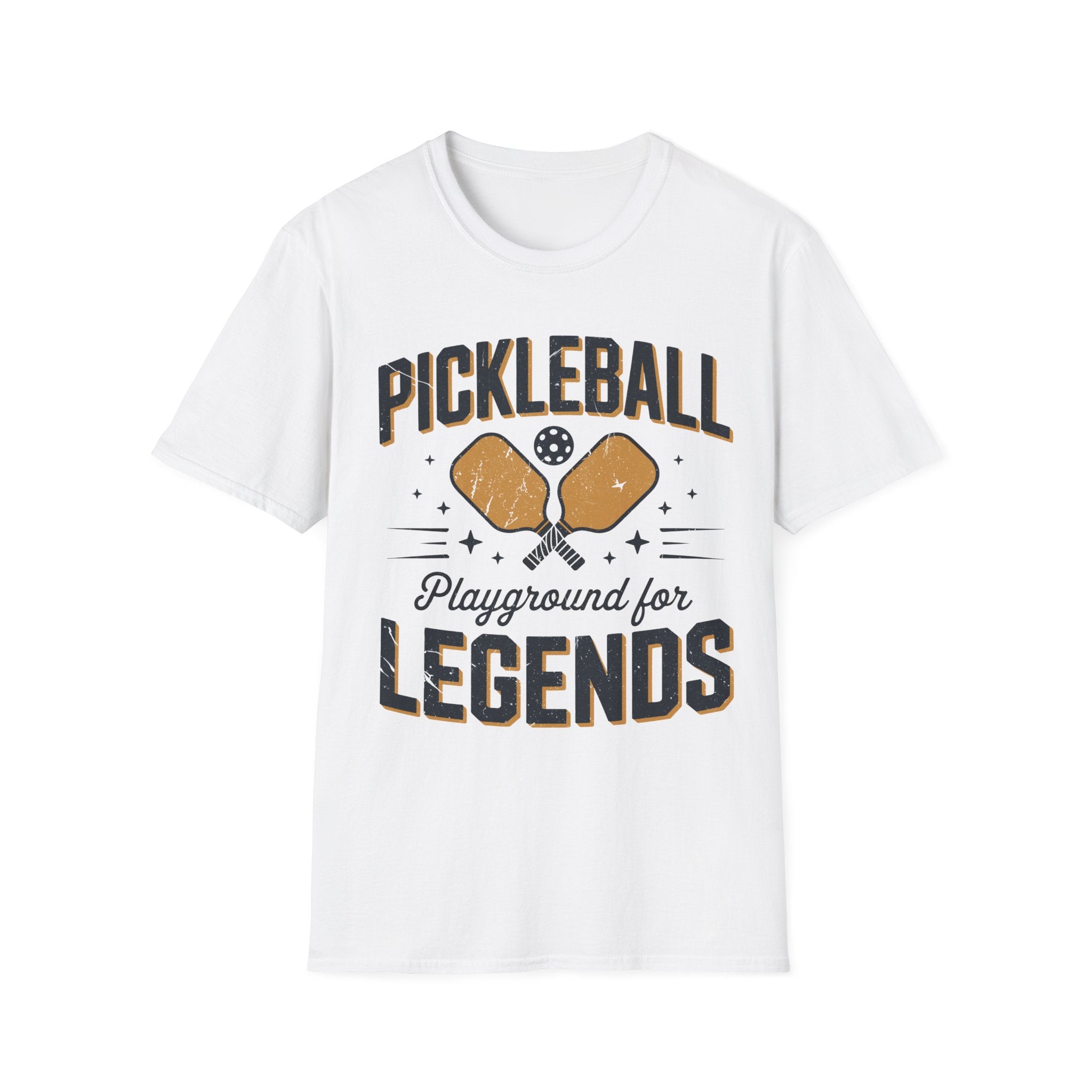 Pickleball Playground for Legends - Sporty Tee for Players
